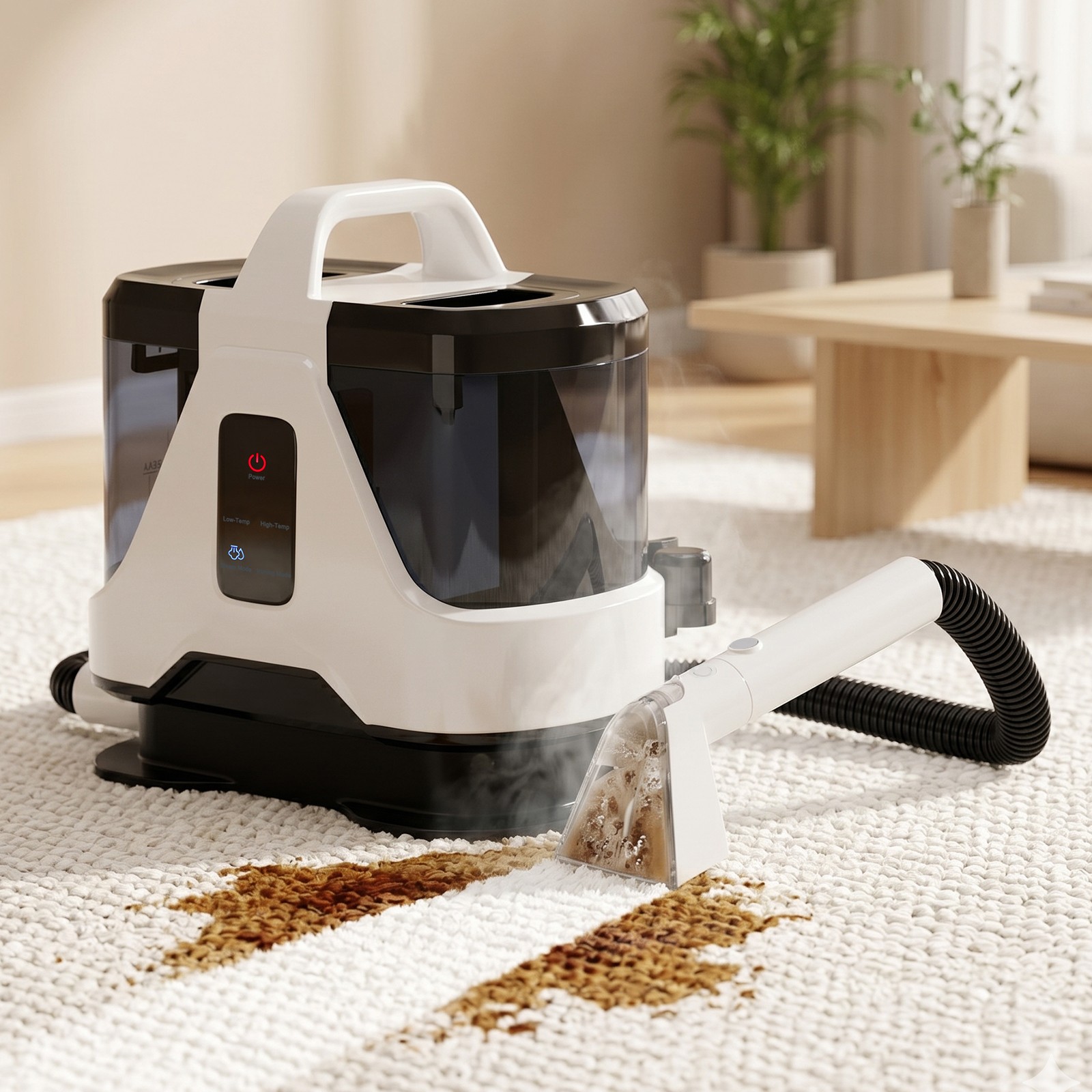 1700W High Power Steam Cleaner Portable Carpet and Upholstery Stain Remover A7