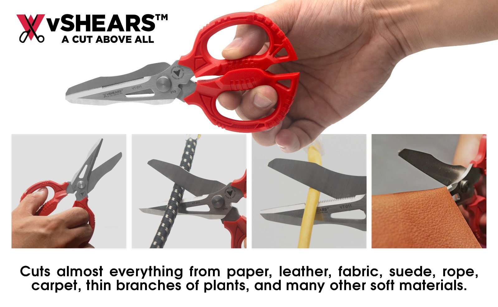 VT-011 vSHEARS Super Combo Scissors Heavy Duty by Vampire Tools