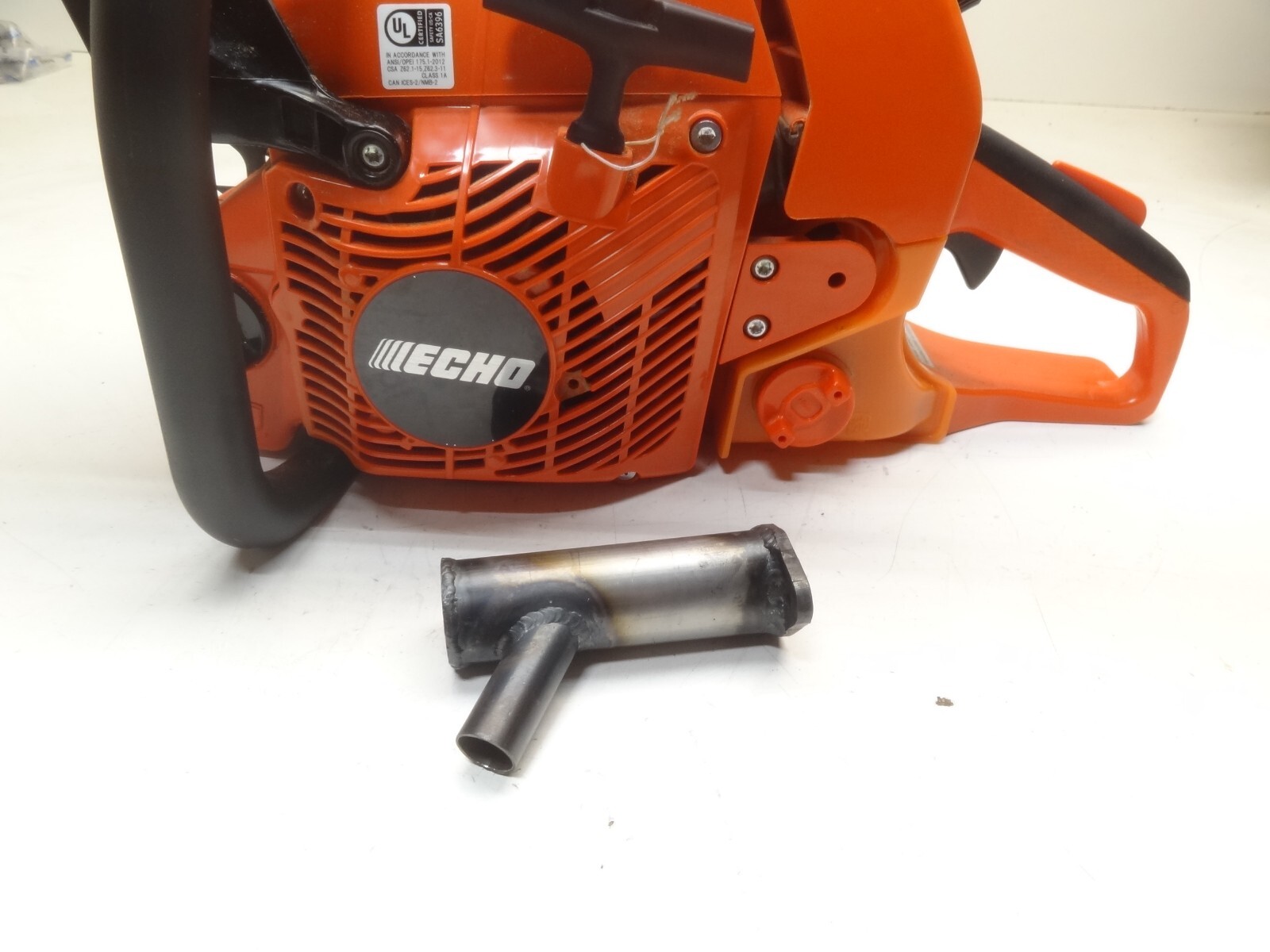 Echo CS-590 Chainsaw Muffler Exhaust Dual Port CS Ported 590 600 620 timberwolf