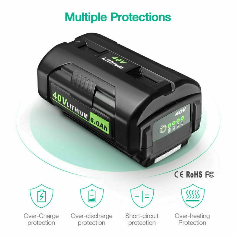 1-5PACK 8.0AH For Ryobi OP40501 40V Lithium High Capacity OP4050 OP40602 Battery