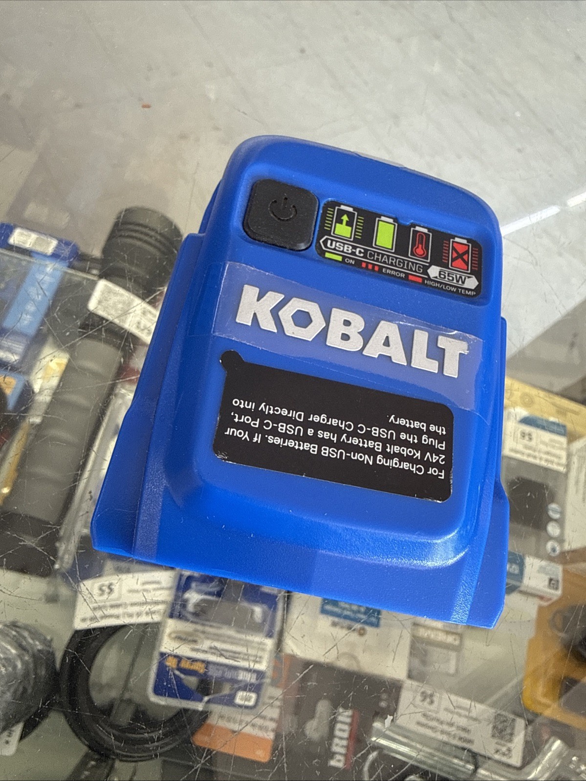 Kobalt 24 Volt Battery adapter w/ USB-C usb c charging 24v batts 2025