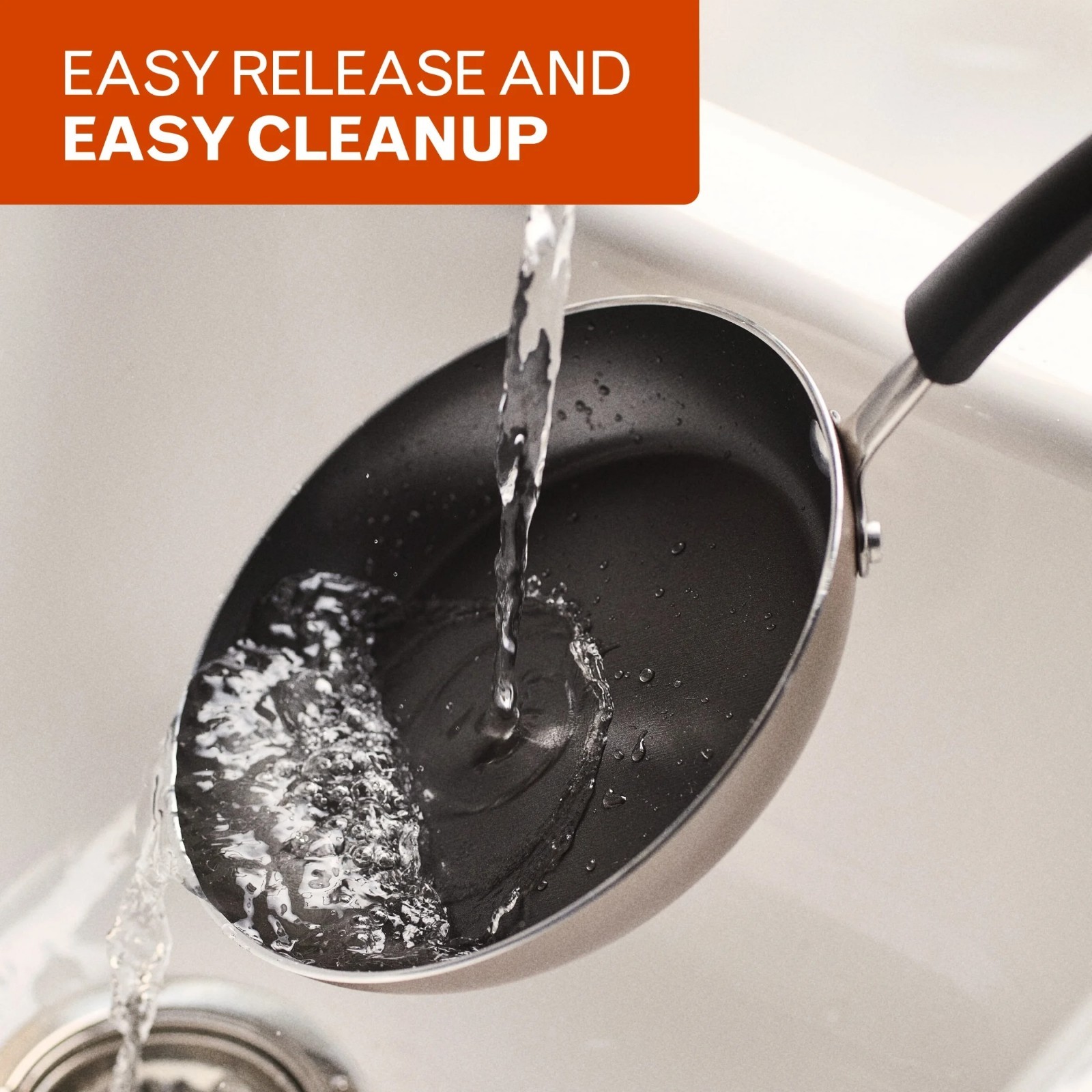 Farberware Easy Clean 8 Inch Nonstick Frying Pan / Skillet, Dishwasher Safe, Cha