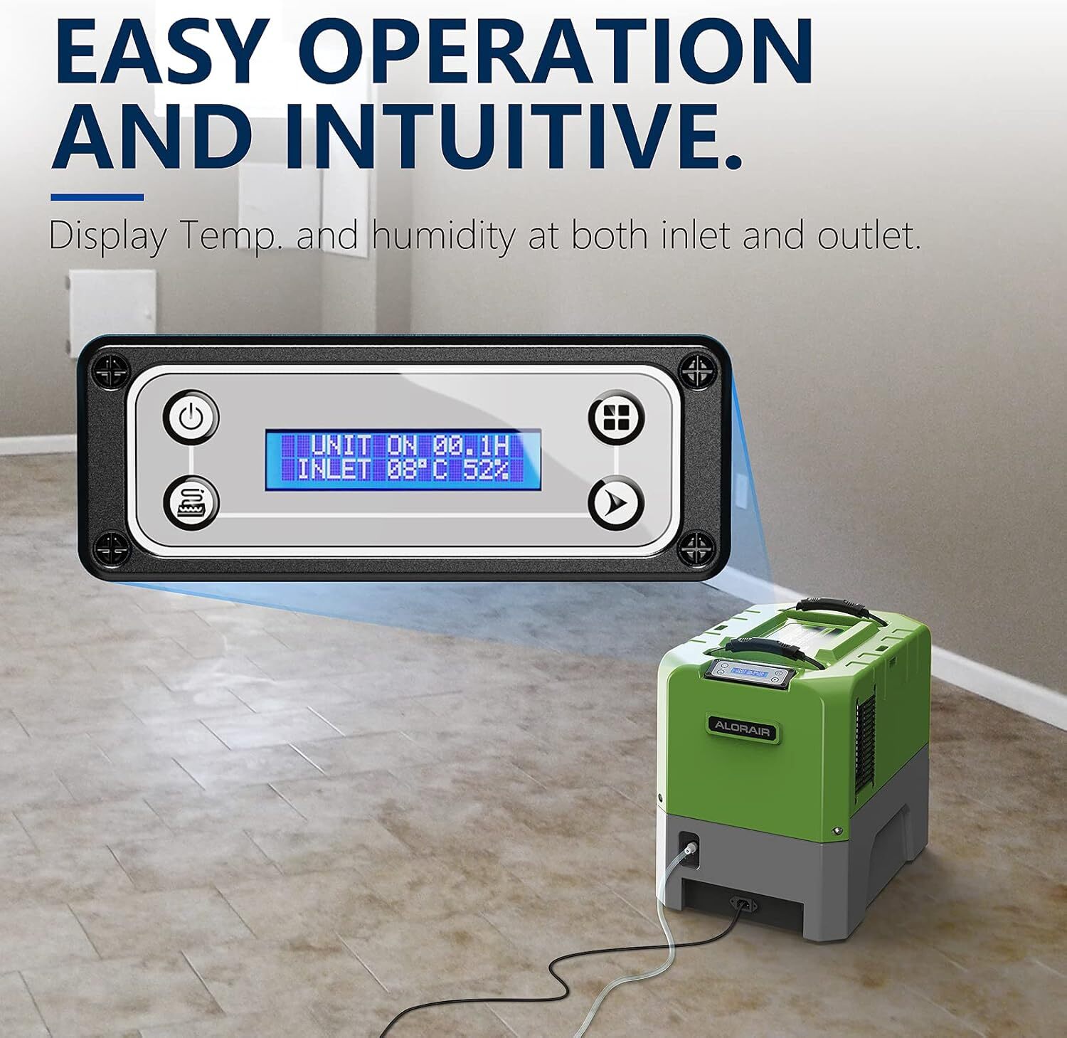 Storm LGR Extreme ALORAIR 180 Pint Commercial Dehumidifier W/Pump GET air Filter