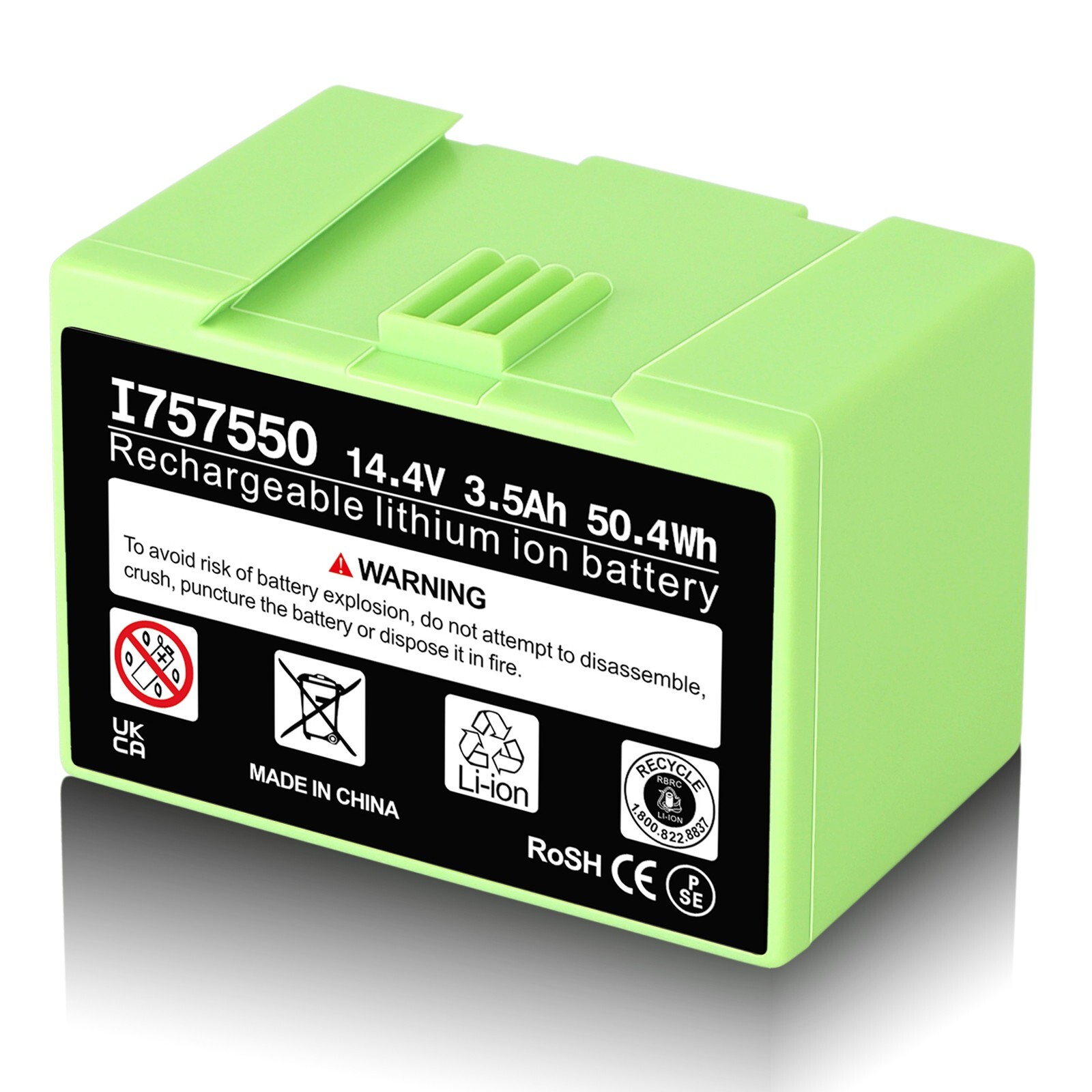 2x 3.5Ah For iRobot Roomba 14.4V Lithium Battery e5 e6 i3 i4 i6 ABL-D1 3.5Ah i7