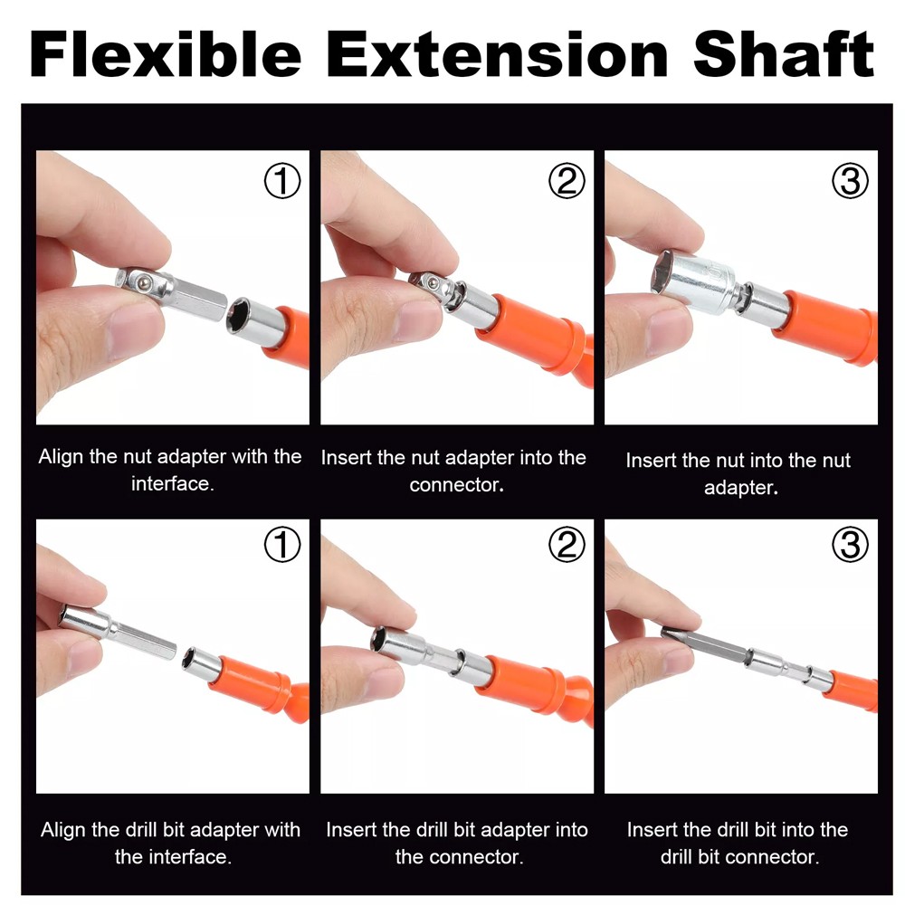 28pcs Electric Cordless Drill Screwdriver Bits Set 2X Battery 1X Charger B1
