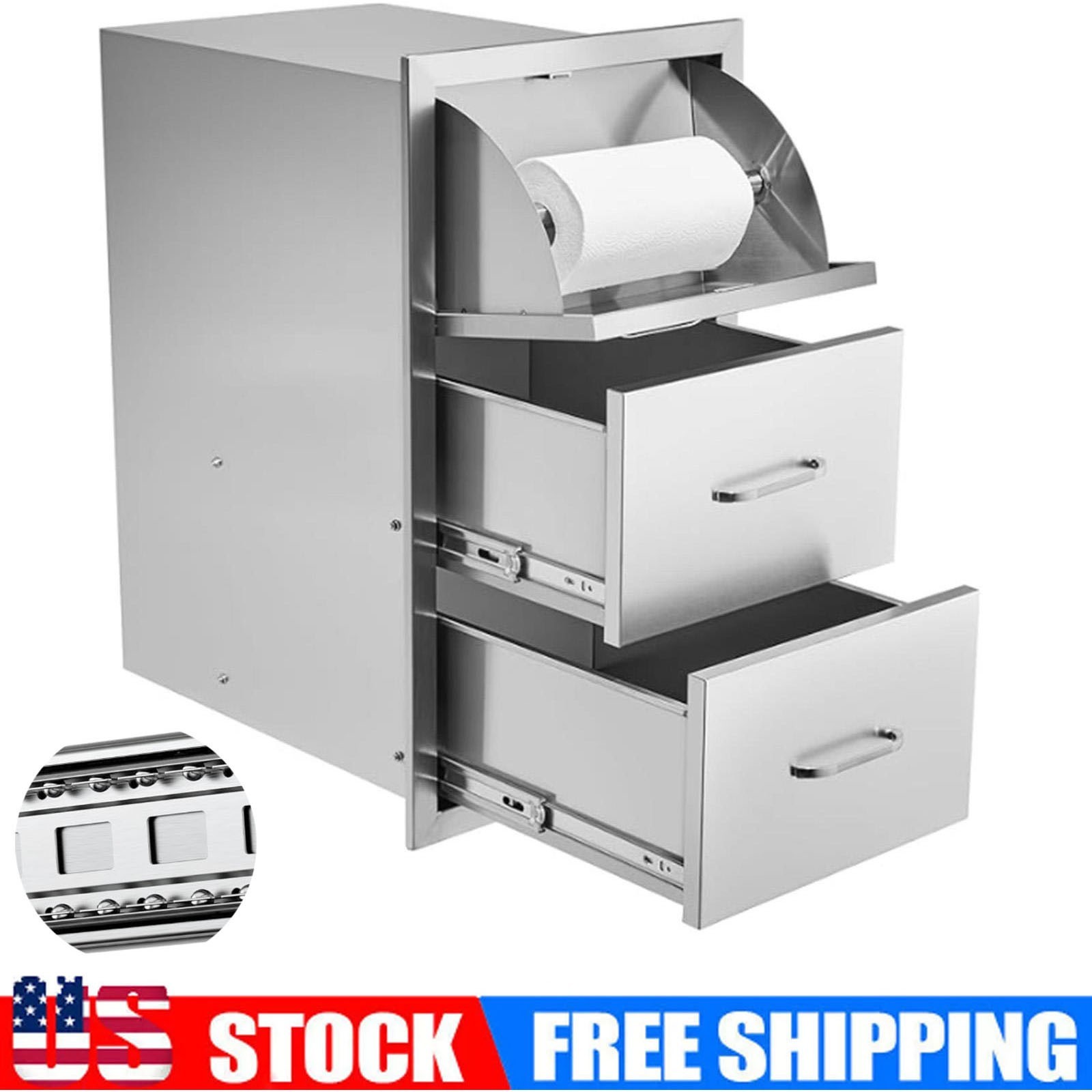 Stainless Steel Access BBQ Island Kitchen BBQ Door Outdoor Kitchen Drawers 17×30