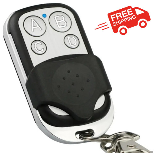 433MHz 4 Key Metal Remote Control Wireless Transmitter Lock Unlock