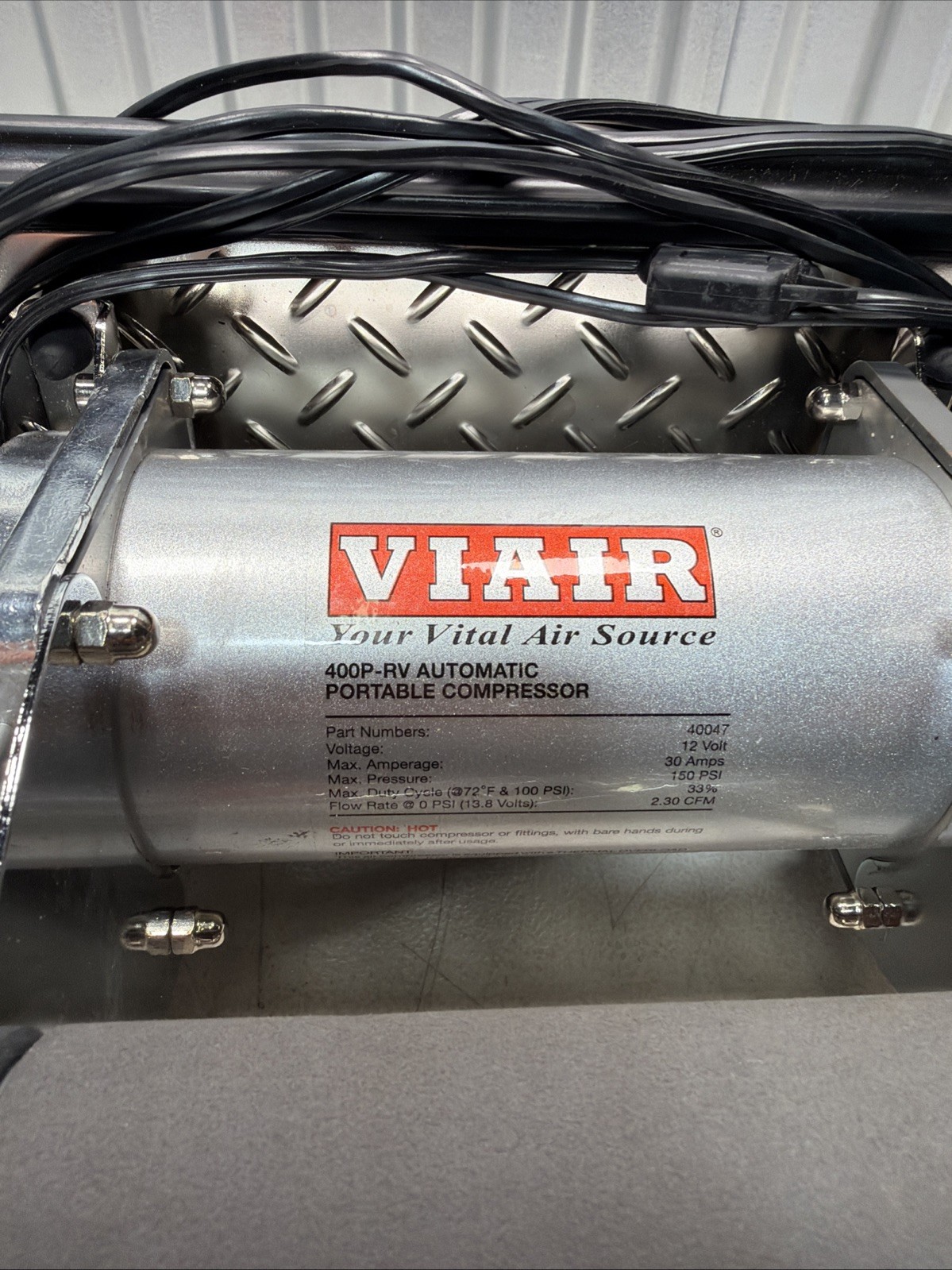 Viair 40047 400P-RV Automatic Portable Compressor 12V-150 PSI