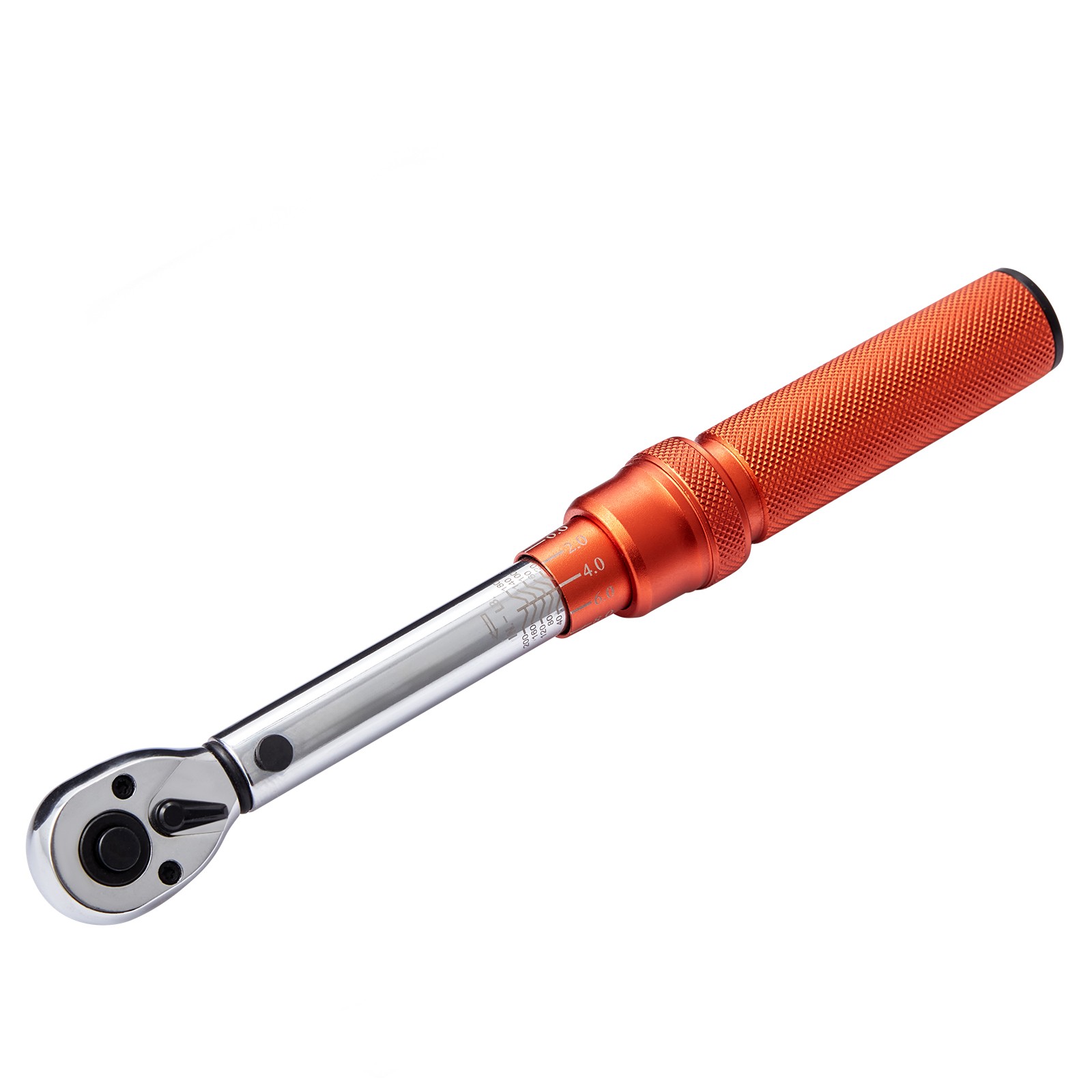 VEVOR Torque Wrench Adjustable Torque Wrench 1/4″ Drive 20-200in.lb/2.3-23Nm