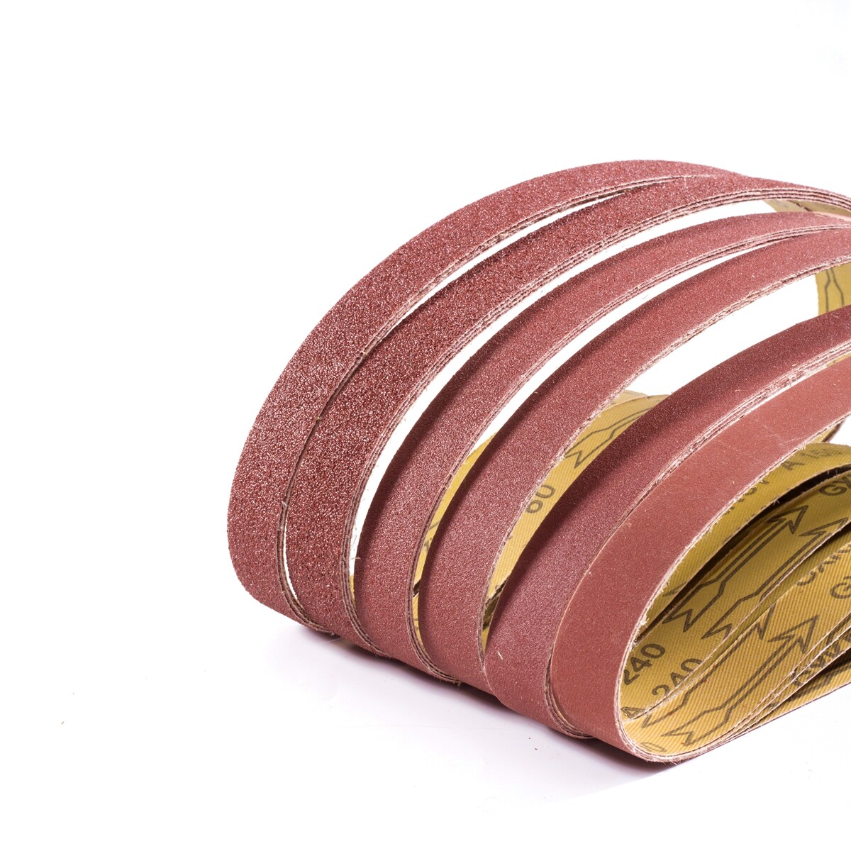 24Pack Premium 1 x 30 in AO Sanding Belts 60/80/120/150/240/400 Assorted Sander