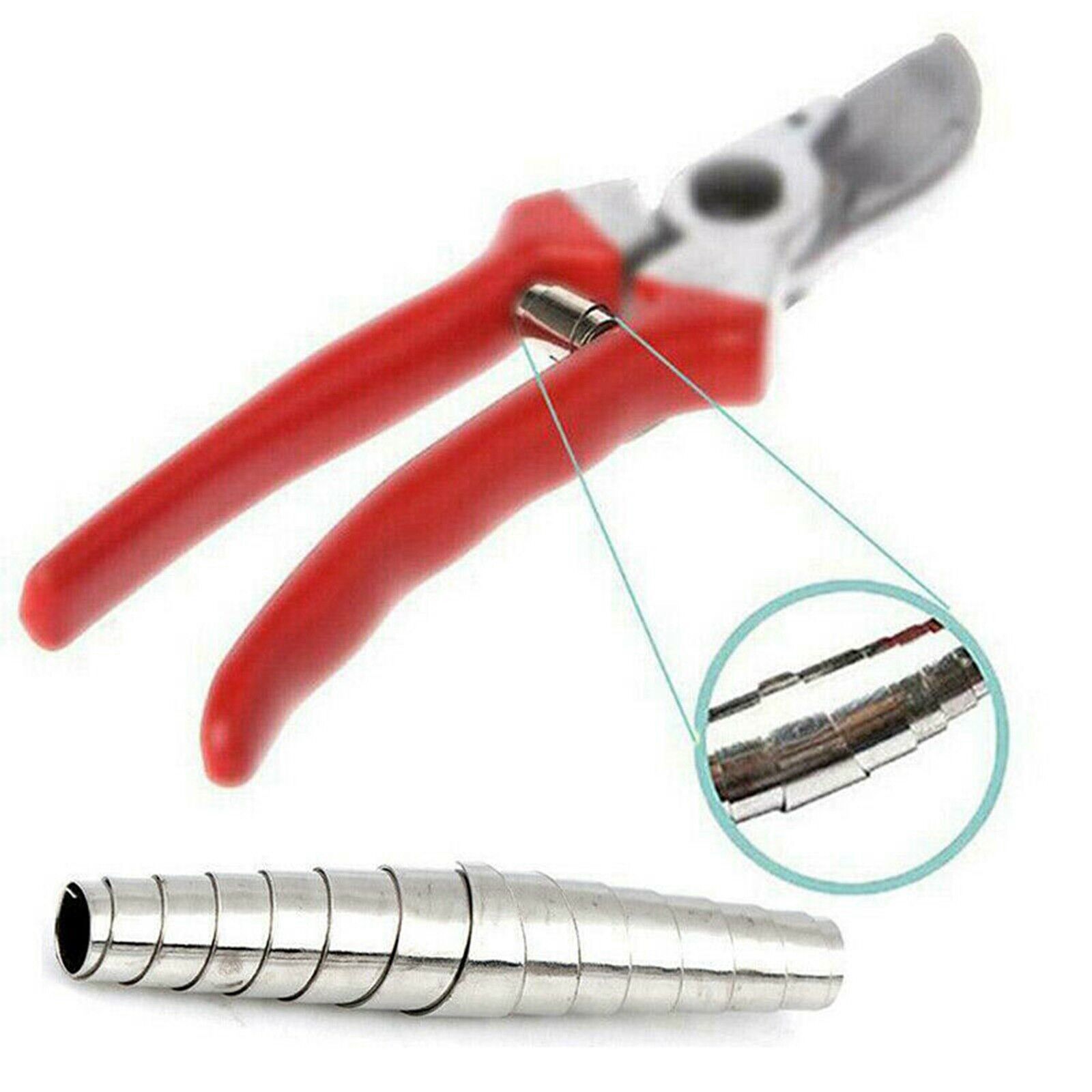 5X Pruner Replacement Spring Stainless Steel For Garden Secateurs Pruner 8CM NEW
