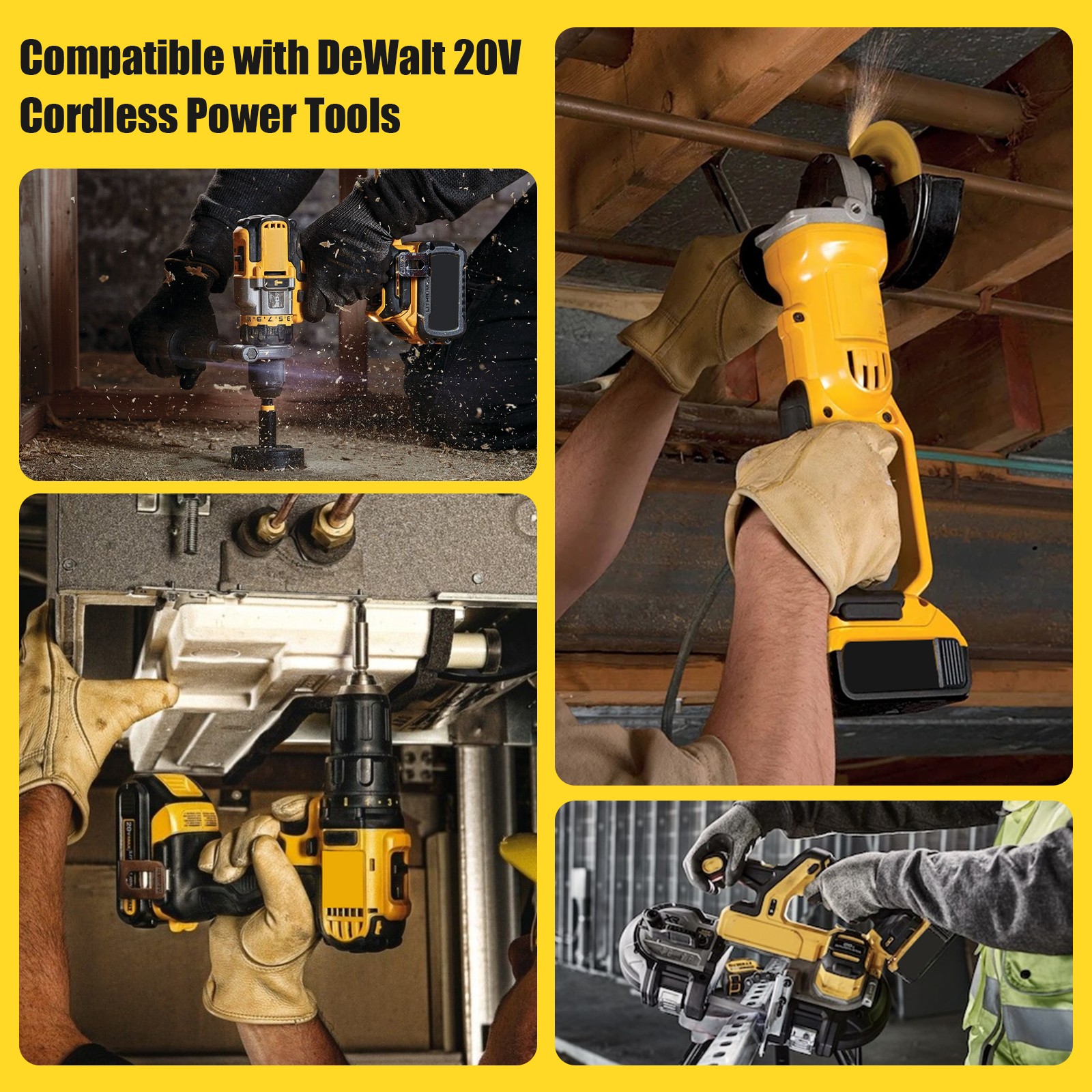 14X for DeWalt DCBP520 20V Max 7500mAh Li-ion Compact Battery/Charger DCBP520-2