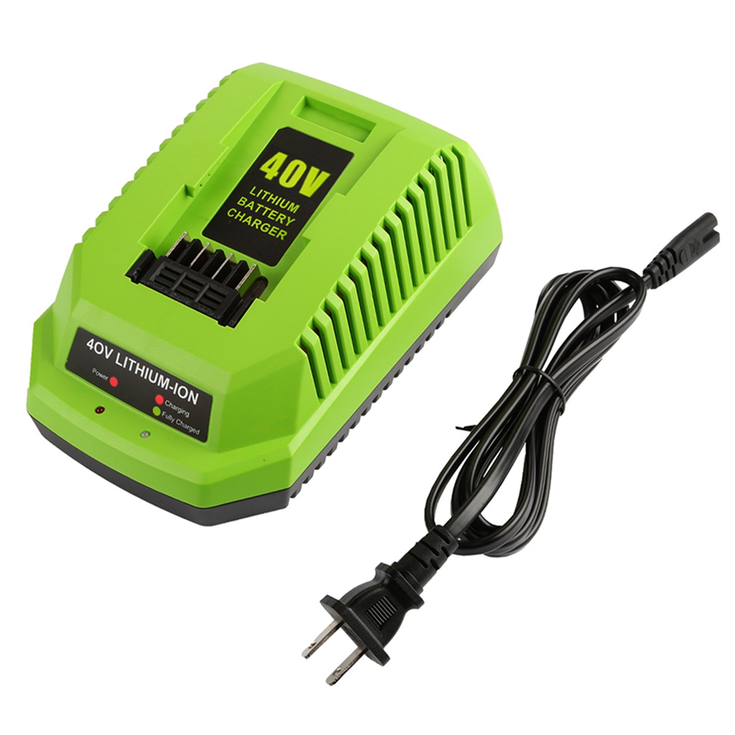 40V Lithium Ion Battery Fast Charger for Greenworks G-MAX 40volt 29462 29472