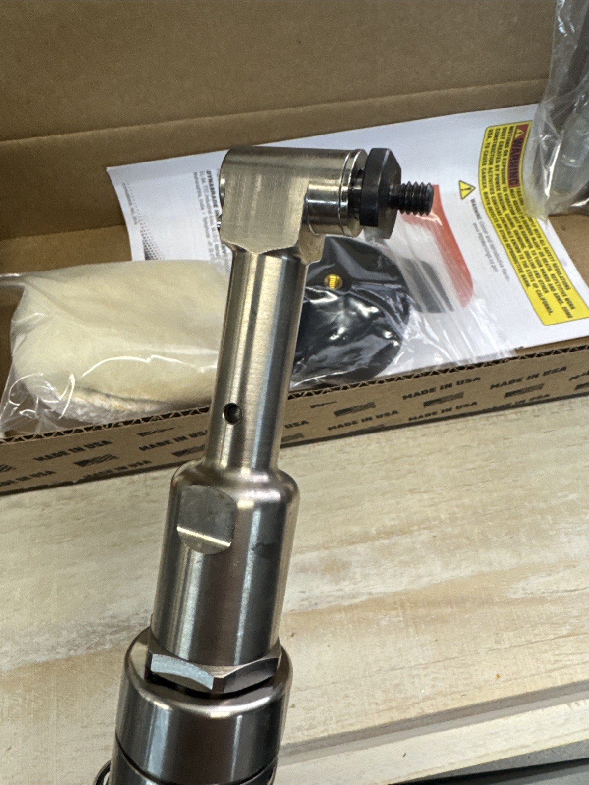 Dynabrade 49440 Air Buffer, 3 In. Pad, 3200 Rpm Brand New In Box Retails $1,399