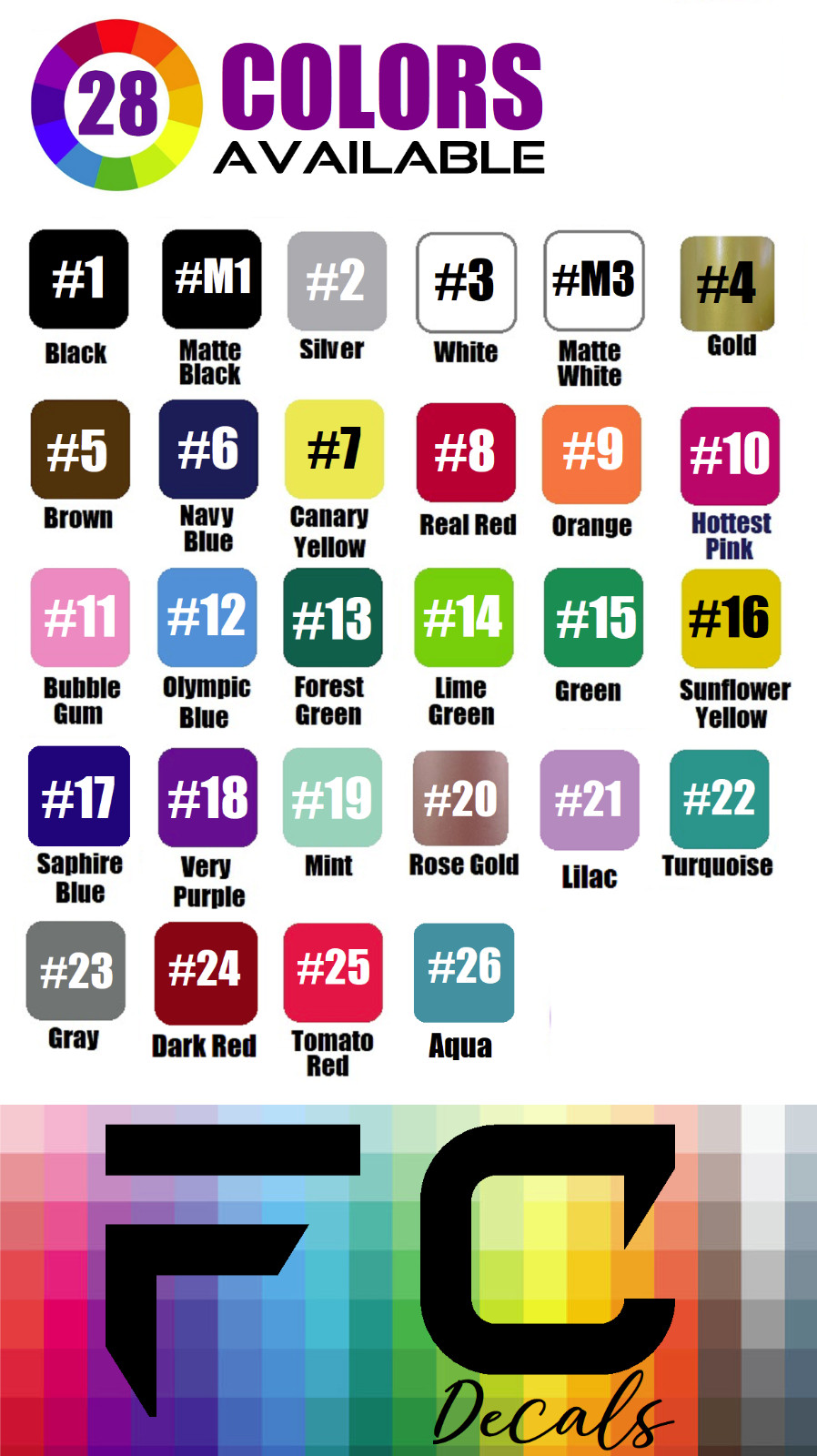 Custom Text Vinyl Lettering Sticker Decal Personalized -ANY TEXT – ANY NAME – [3