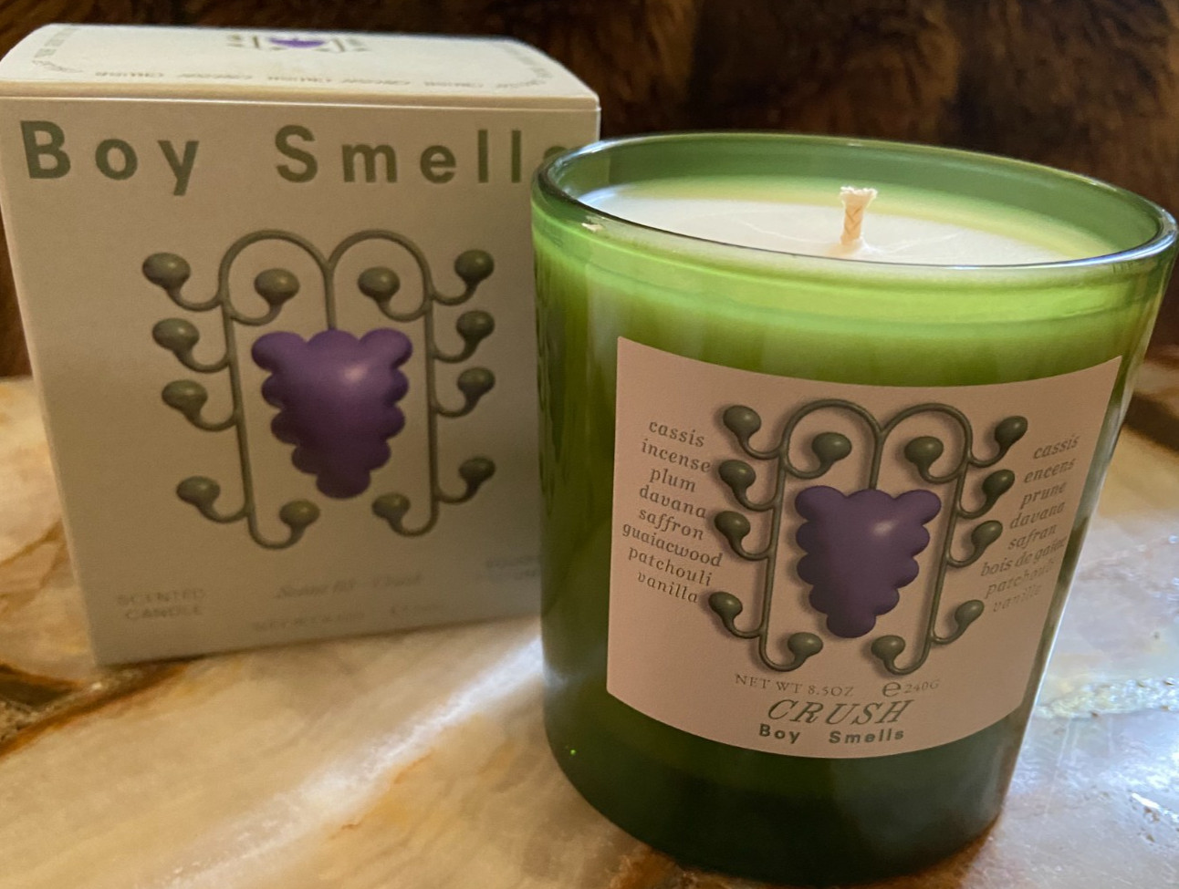 BOY SMELLS~Crush~Farm to Candle Collection~Scent 03~8.5 oz~New In Box