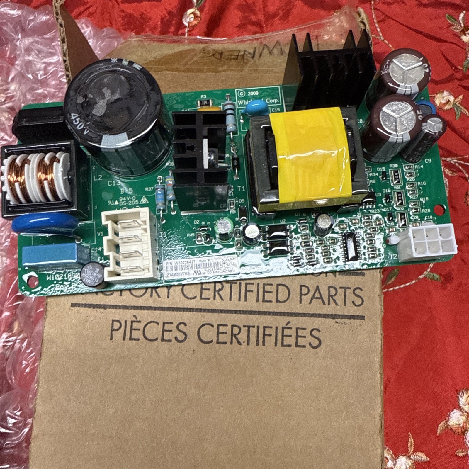 Whirlpool New Oem refrigerator Control board W10218909 W10226427 |BK1160