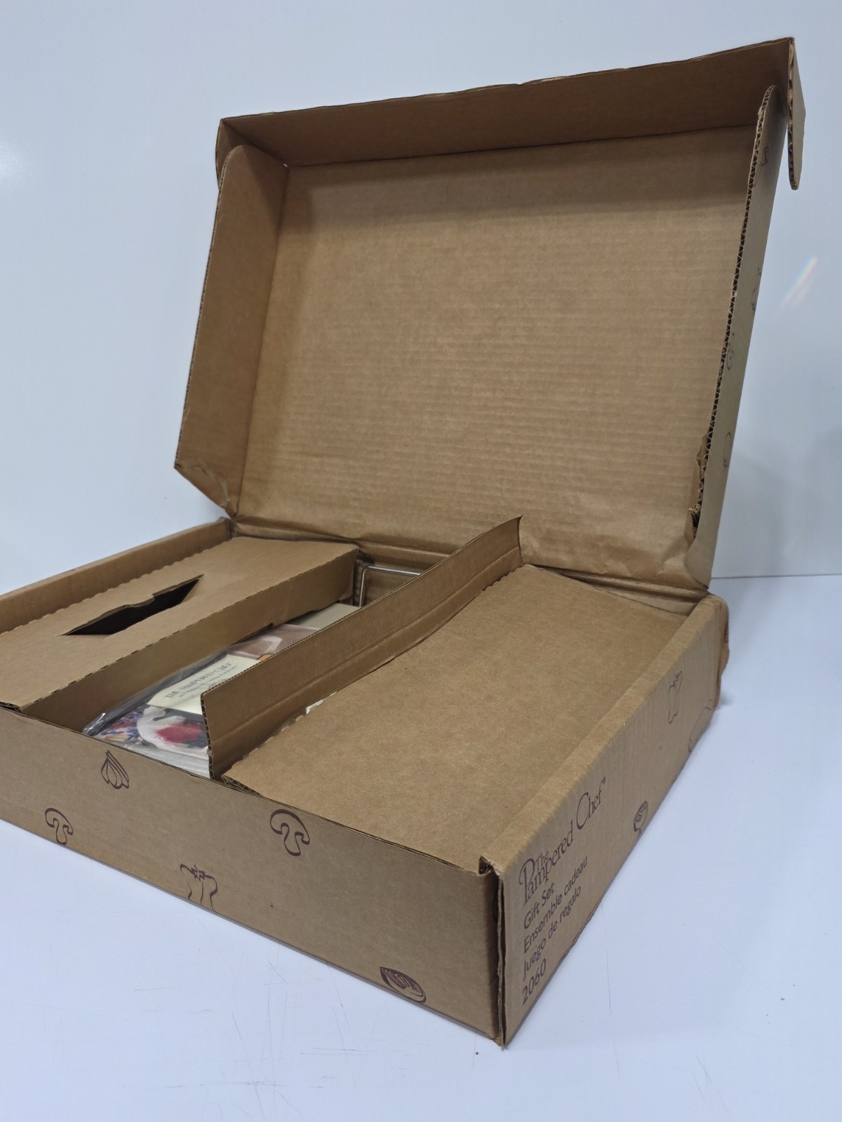 Pampered Chef #2060 Gift Set 15″x13″ Rectangle Stone & Acc.