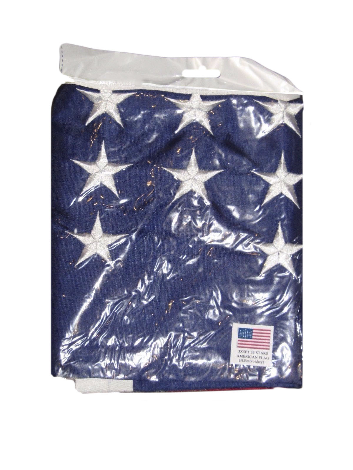 3×5 Embroidered Ft Sumter 33 Star 220D Sewn Nylon Flag 3’x5′ Stars Old Glory