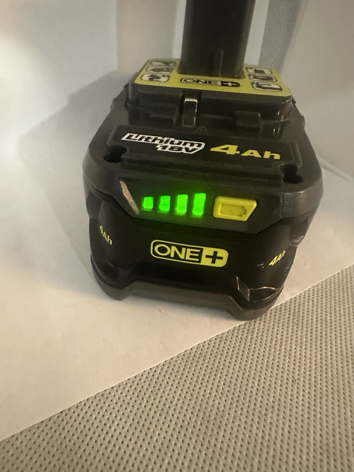 Use OEM Tested Ryobi P197 18V 4Ah Lithium Battery For Any 18V Ryobi Tools. A