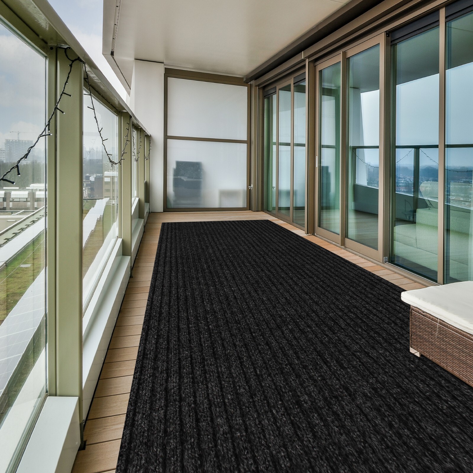 Runner Rug 2 x 6, 3 x 12 ft Hallway Non Slip Rubber Rugs for Kitchen Carpet