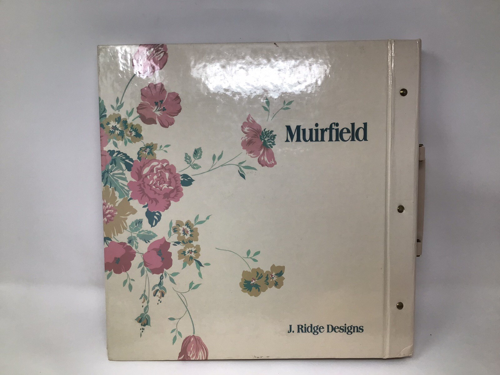 1990s Vintage Wallpaper Sample Muirfield J Ridge Designs Sheridan Stripe 2064