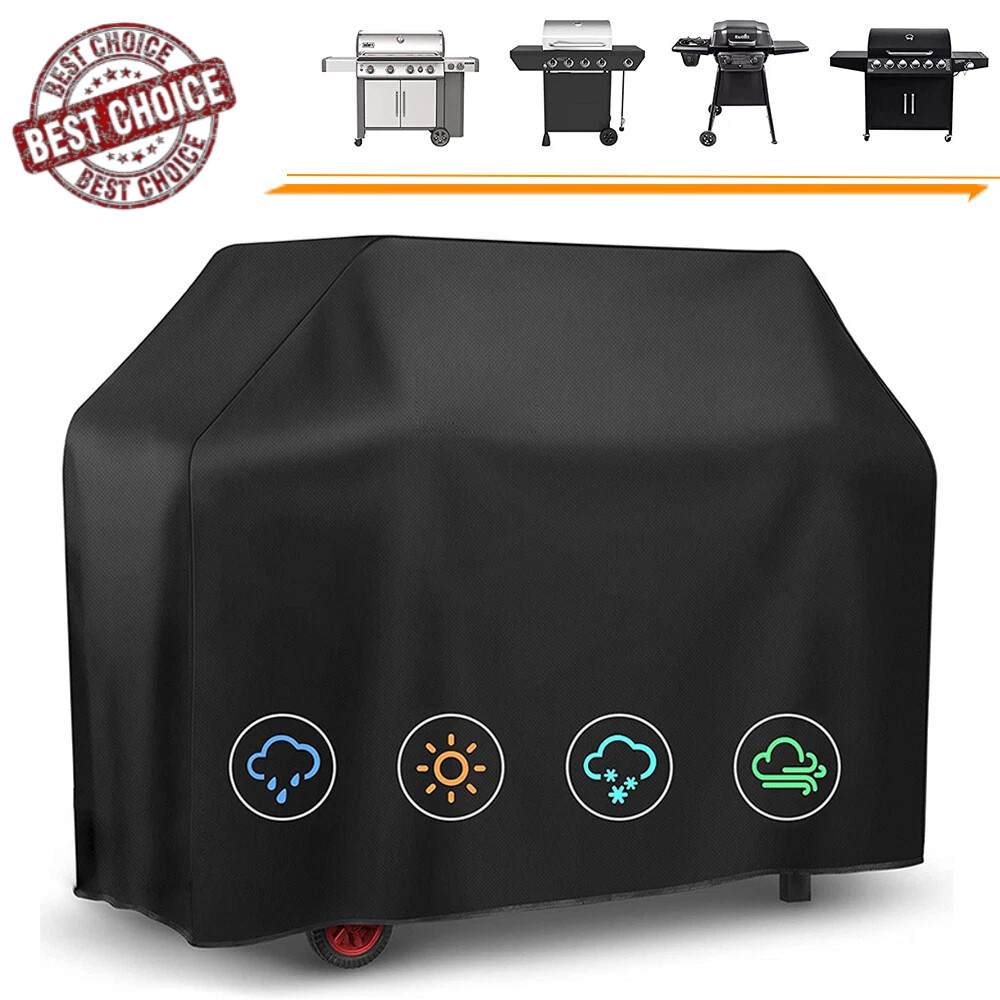 BBQ Gas Grill Cover Barbecue Waterproof Outdoor Heavy Duty UV Protection 57 Inch