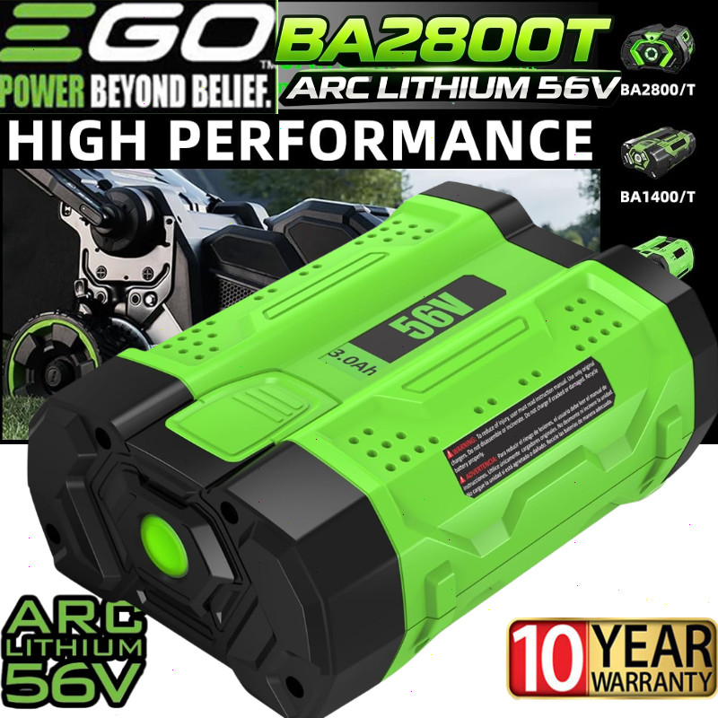 5.0Ah Lithium Battery / Charger For EGO Power+ 56V BA2800 BA2800T BA4200 BA1400