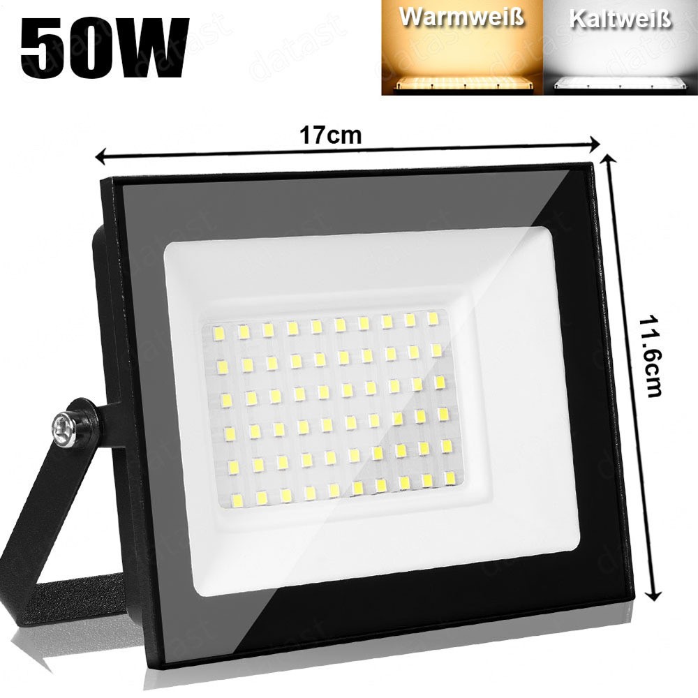 100W-500W Watt LED Flood Light Outdoor Security Garden Yard Spotlight Lamp 110V