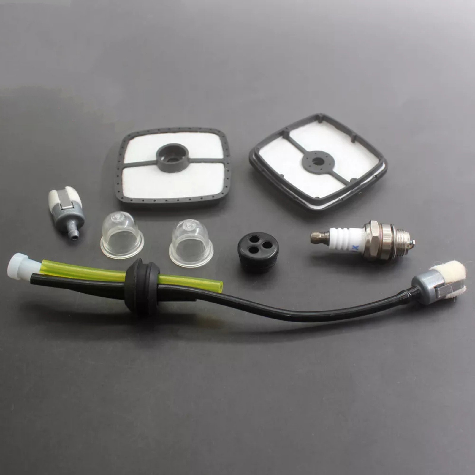 100% New Metal+Plastic OEM 90152 Lawn Mower Air Filter Tune Up Kit For Echo