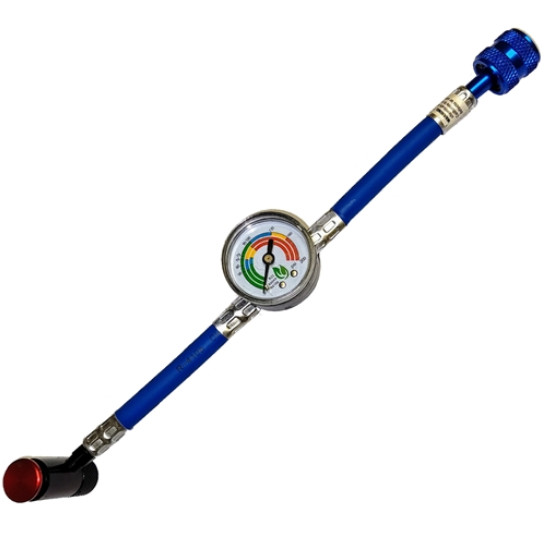 ALL Three R410A, R404A, R22 Gauge with 1/4″ SAE Fitting & Hose