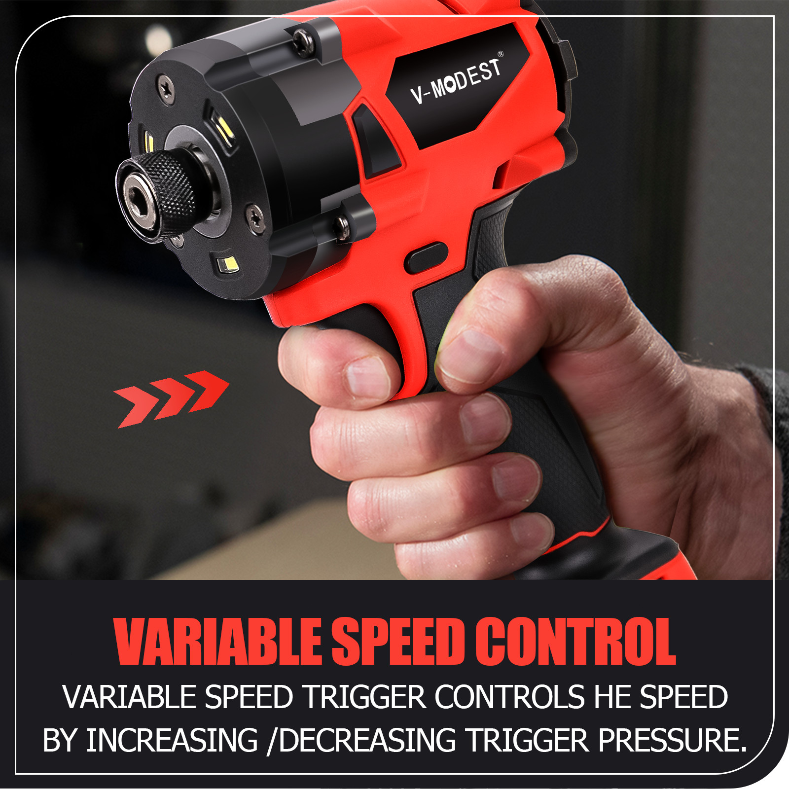 Compatible Milwaukee M18 Lithium-Ion Cordless 1/4″ Hex Impact Driver Brushless