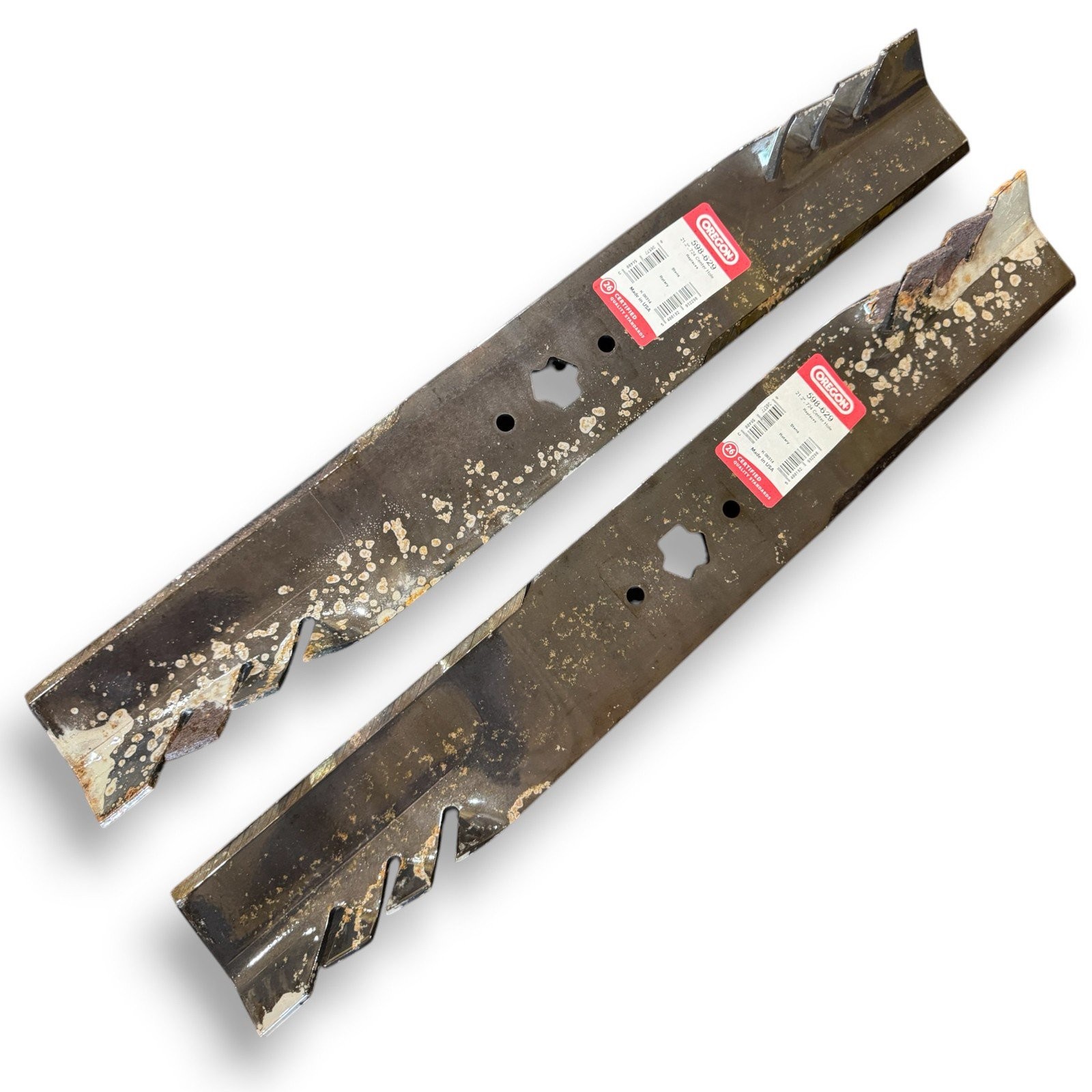 *Blemish* 2PK 598-629 G5 Gator Blade Fit 42″ Cub Cadet Troy Bilt 942-04312…