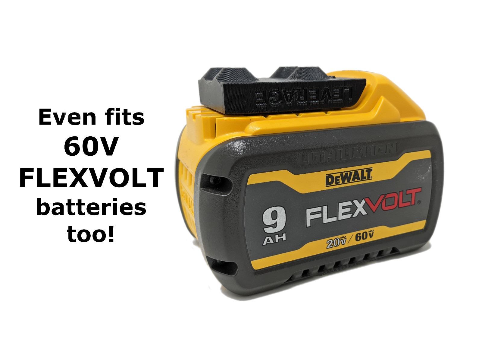 10 / 10 Combo Pack DeWALT 20V 60V Tool & Battery Mounts/Holders – BEST FIT!