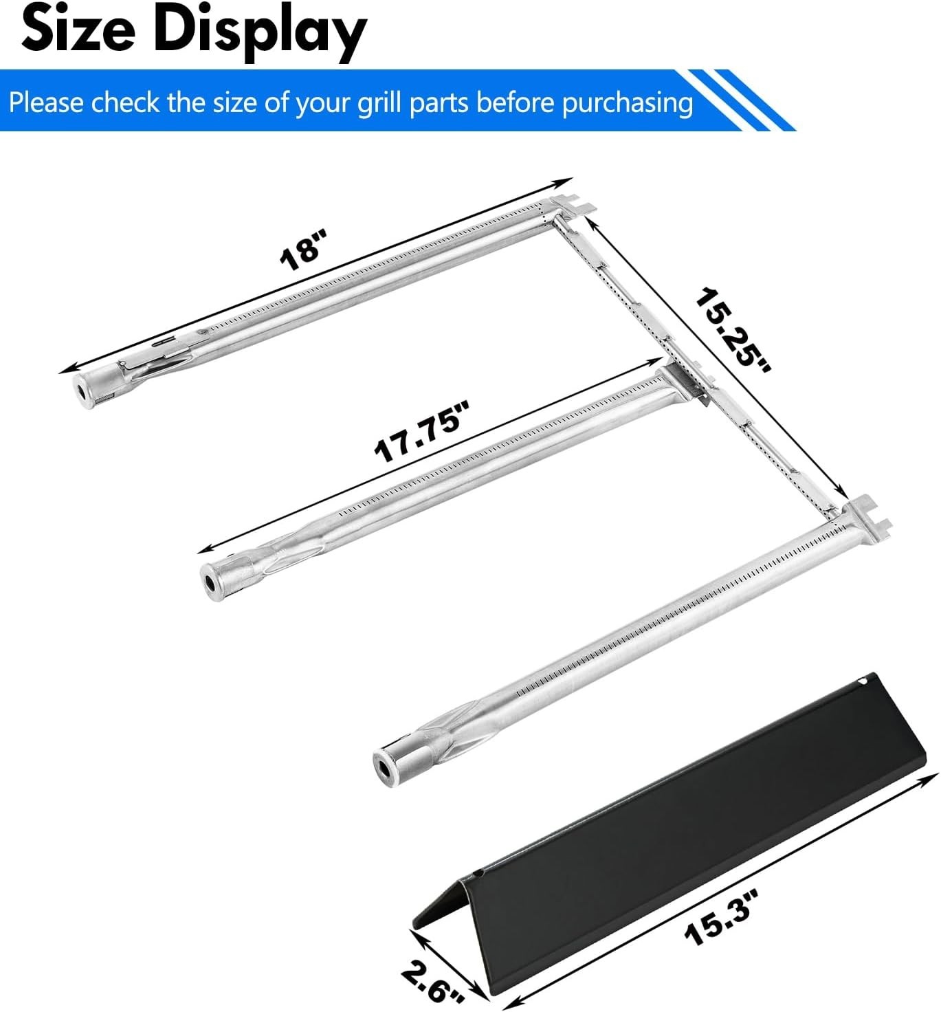 Replacement Parts for Weber Spirit II E310 S-310 E320 S320 E330 S330 Gas Grill