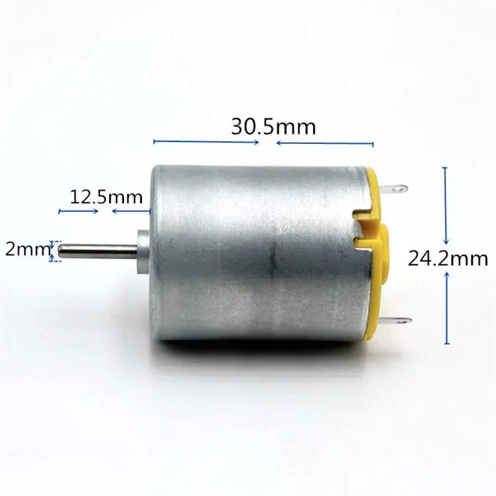RC-280SA-20120 Micro 280 Motor DC6V 7.4V 9V 12V 15000RPM High Speed Mini 24mm El