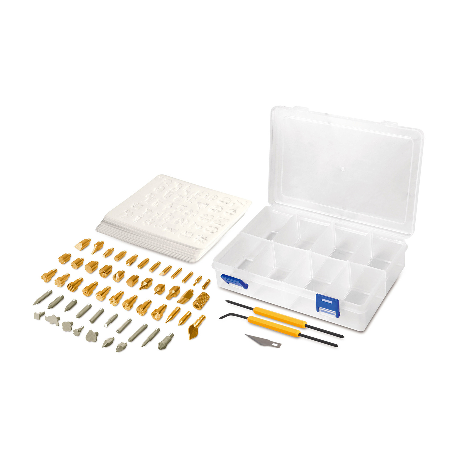 WA7218 WORX MAKERX Wood & Metal Crafter Stencil and Accessory Kit for WX744L.9