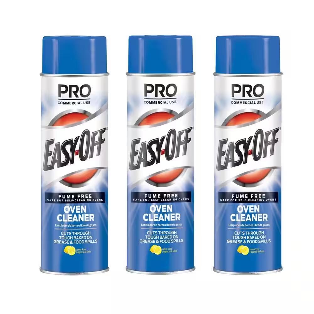 EASY-OFF Pro Fume Free Oven Cleaner, 24 oz., 3 Count Total 48 Oz