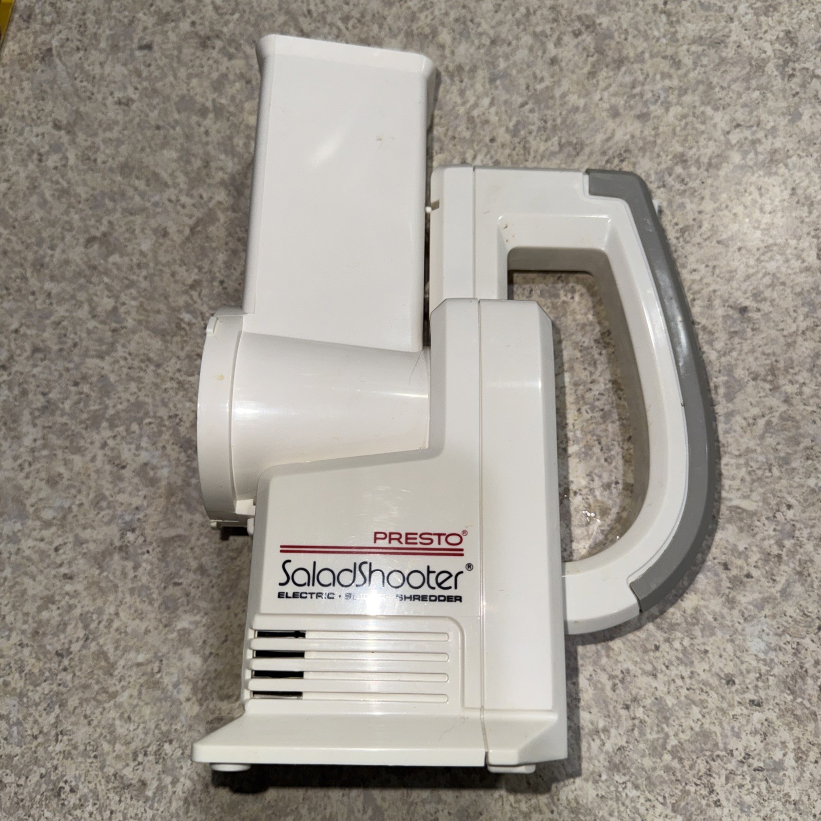 Presto Salad Shooter Electric Food Slicer Shredder 02910 Vintage Excellent Cond