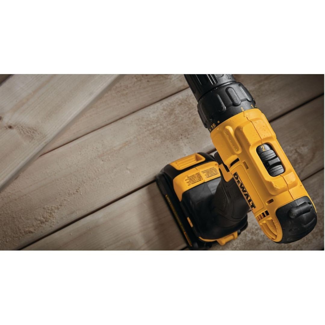 DEWALT DCD771C2 20V Max Cordless Drill Driver Kit 2 Batteries Charger Included