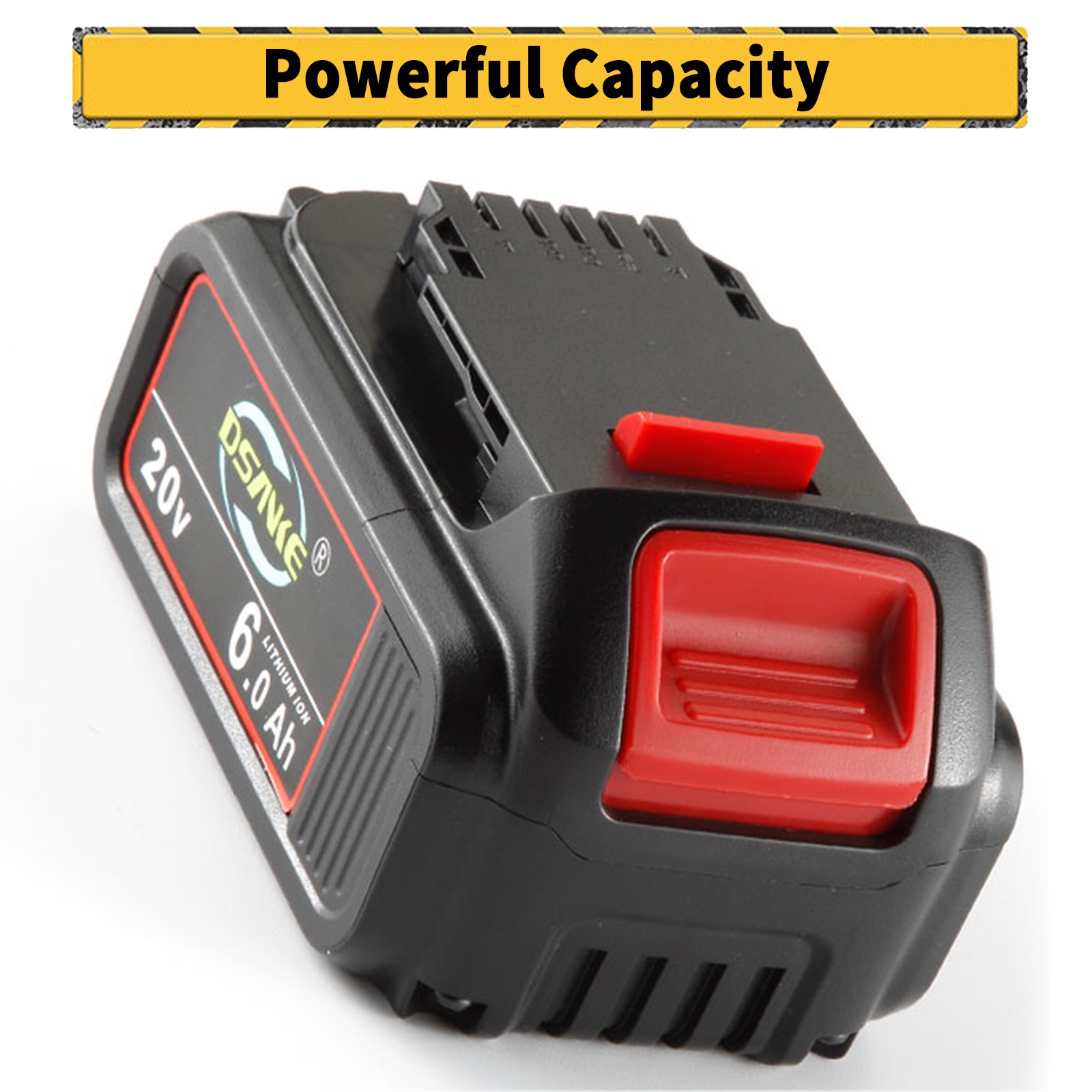 2Pack For DeWalt 20V 20 Volt Max XR 6.0AH Lithium Ion Battery DCB206-2 DCB200-2