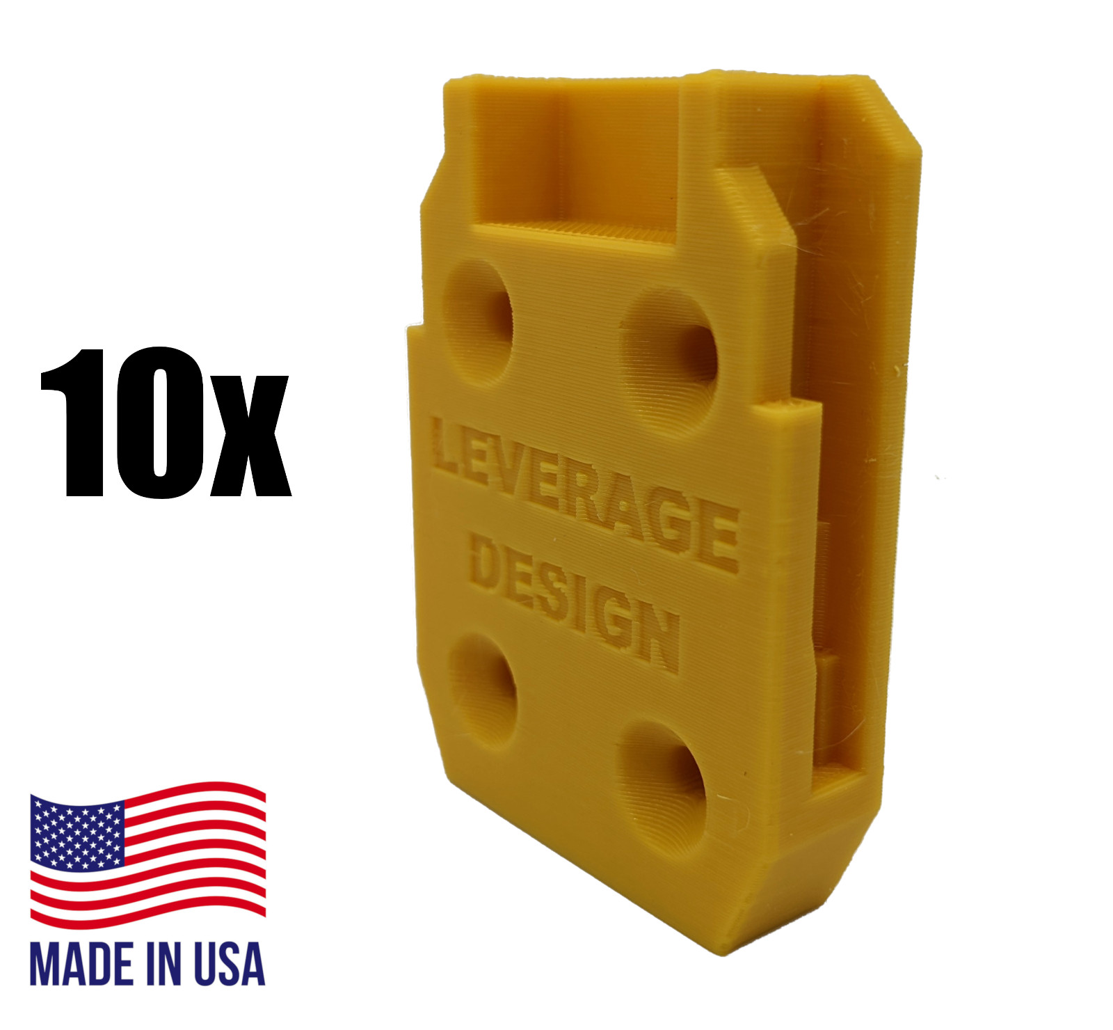 BEST FIT Yellow 10 Pack DeWALT 20V Tool Mounts / Hangers / Holders – MADE IN USA