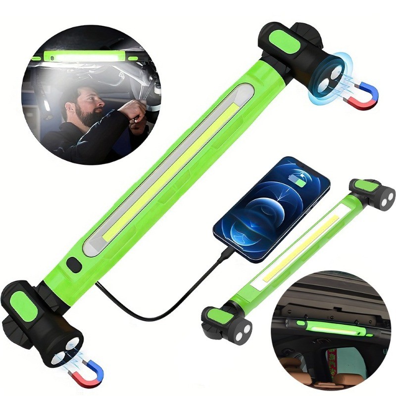 3000LM 5000MAH Rechargeable LED Work Light with 3 Lighting Modes for Car Repair