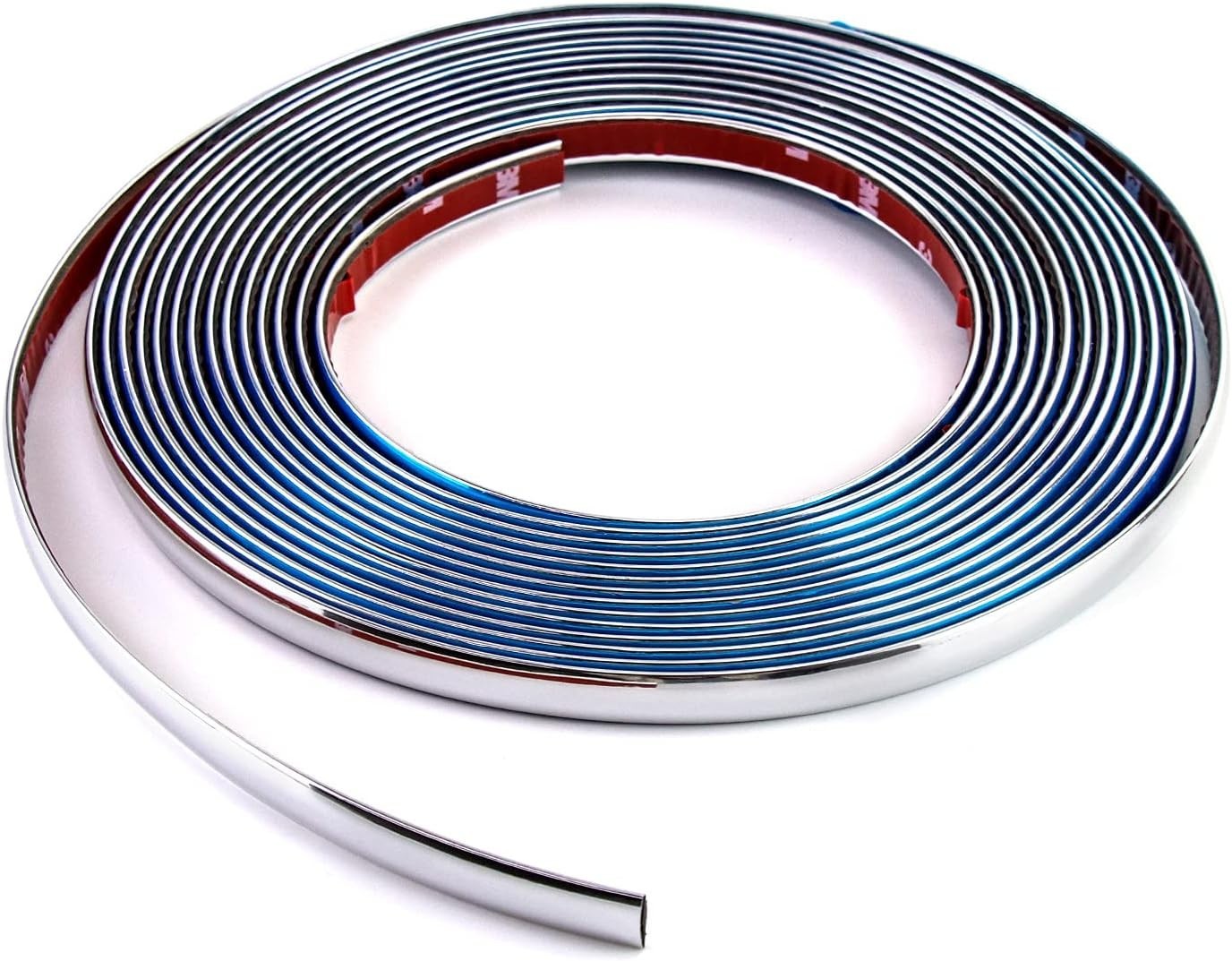 Chrome Car Trim Molding 1/2″ Wide 26FT DIY Adhesive Strip Line for Auto, Truck