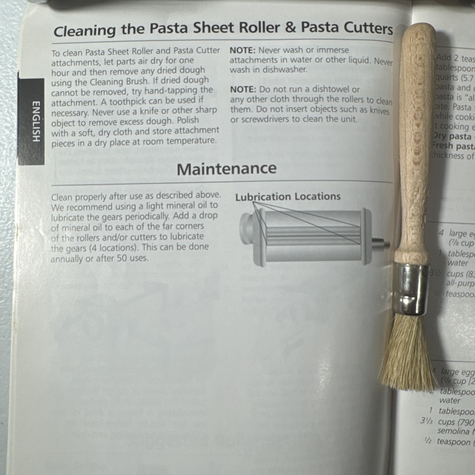 Kitchen Aid 3 Piece Pasta Roller & Cutter Made in Italy Read Description