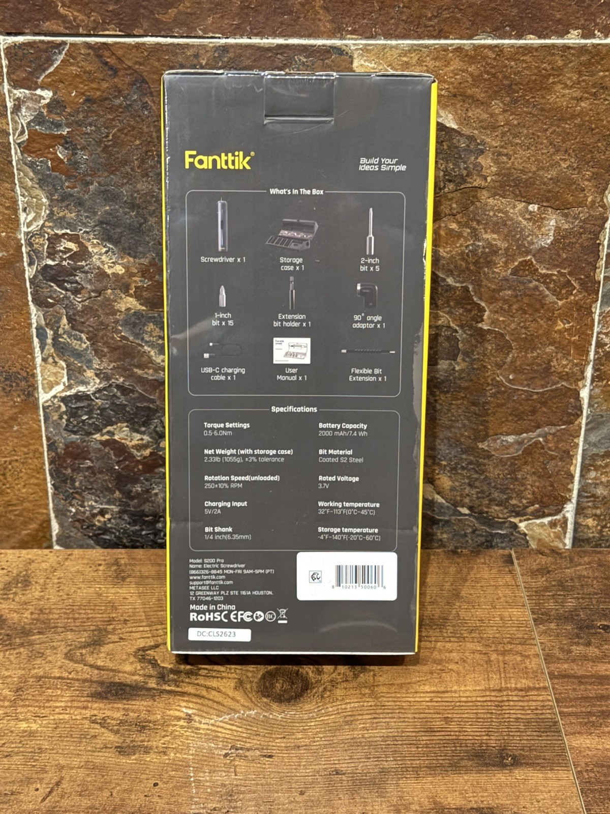 Fanttik S200 Pro Smart Cordless Electric Screwdriver S2 Pro NEW Sealed