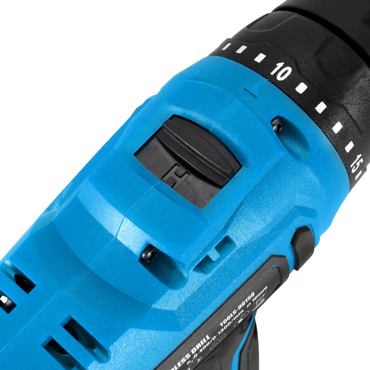 DNA Motoring 12V Electric Drill Cordless Electric Screwdriver Drill+Keyless Blue