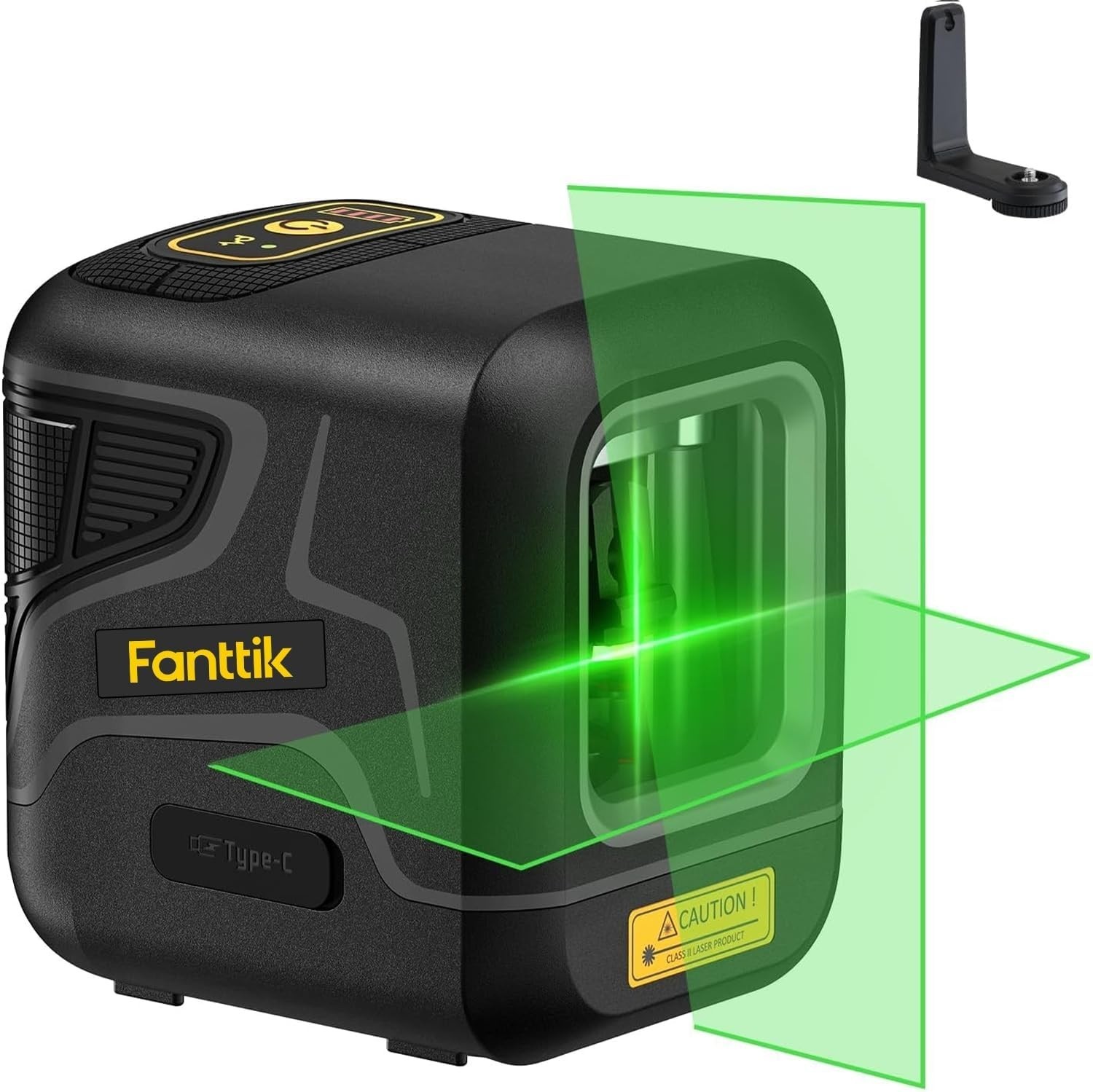 Fanttik D2 Pocket Green Laser Level, 100 ft Self-Leveling Cross Line Laser, Type