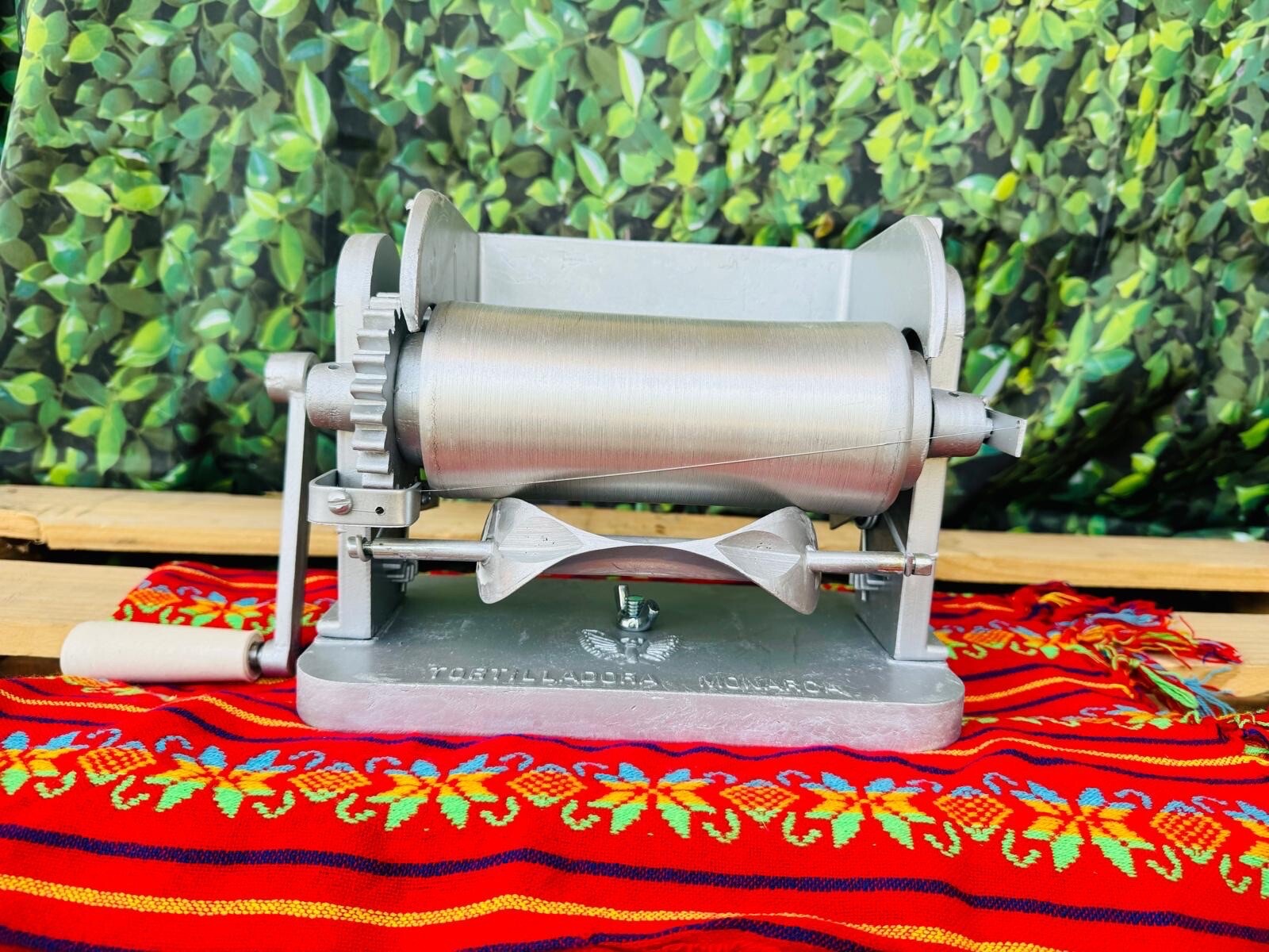 Tortilla Maker Manual Monarca Made In Mexico.Tortillera Manua De Rodillo Monarca