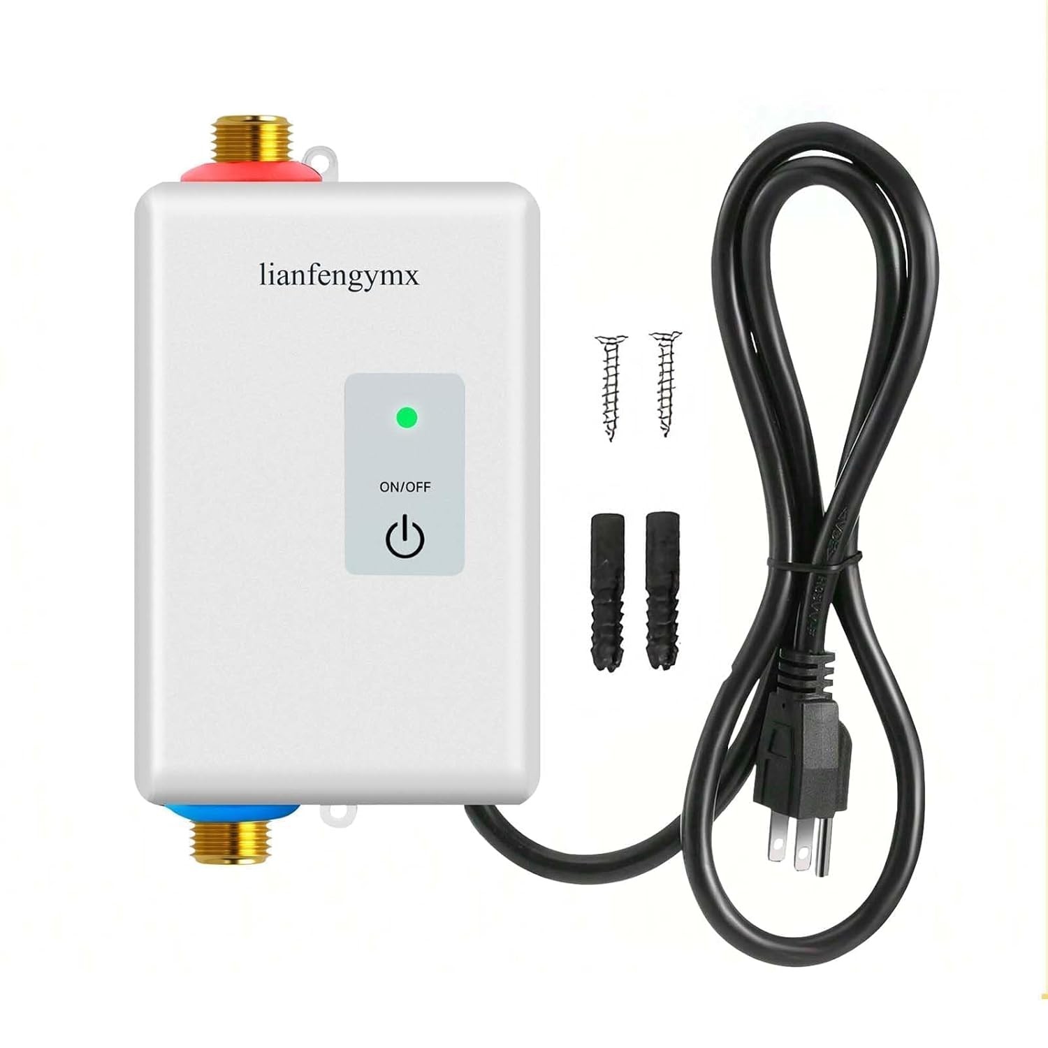 3000W Tankless Water Heater 110V Electric Instant Hot Water Heater Under Sink